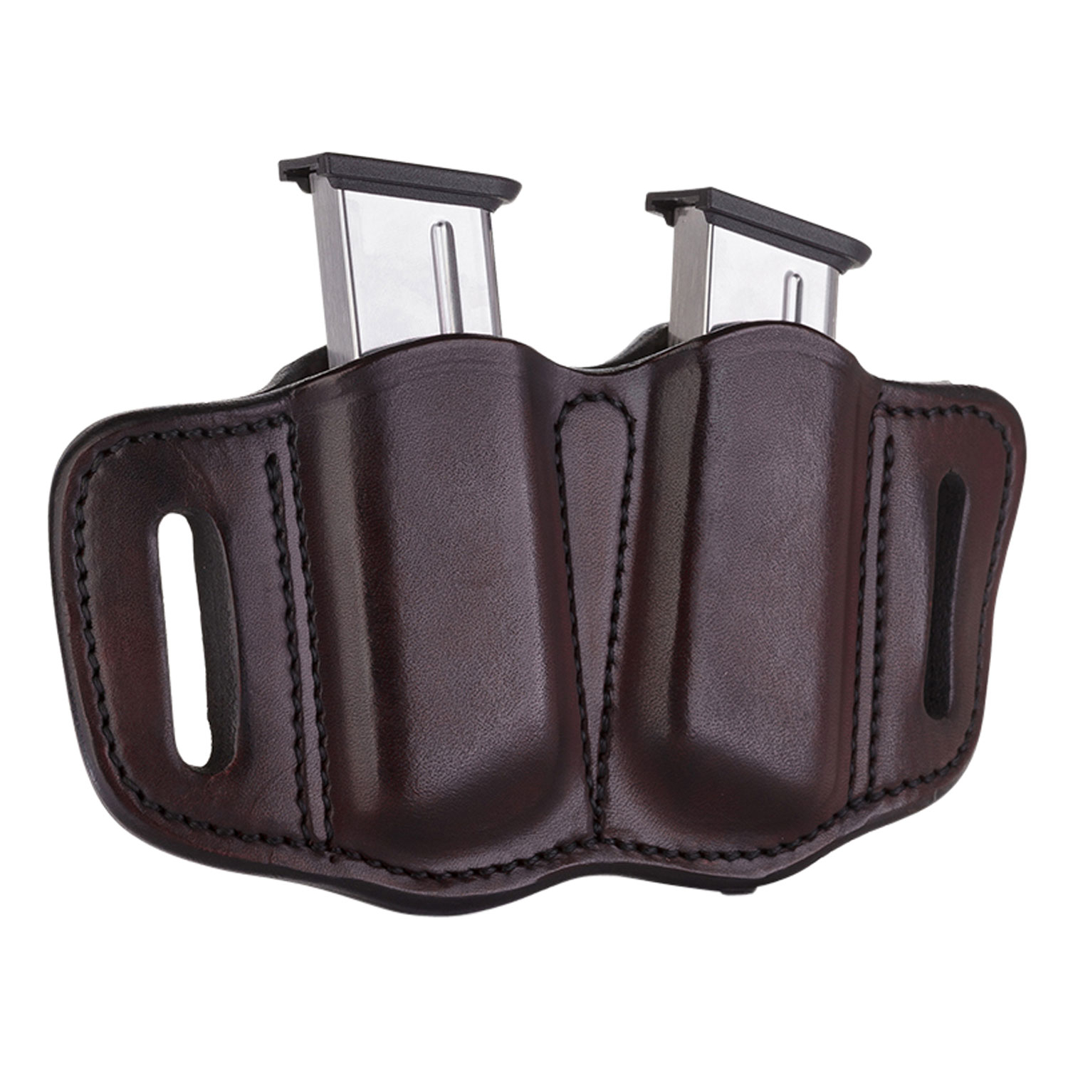 1791 MAG-2.1 Double Mag Carrier for Single Stack Mags Brown
