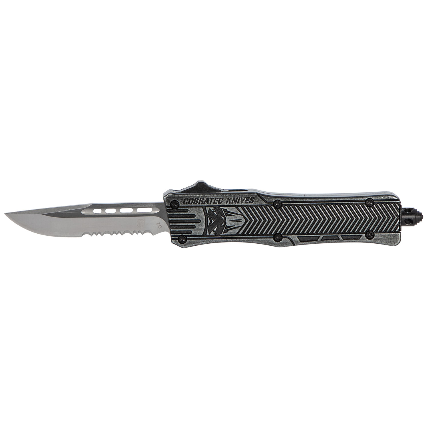 Cobratec CTK-1 Small Otf Knife With Part Serrated Blade