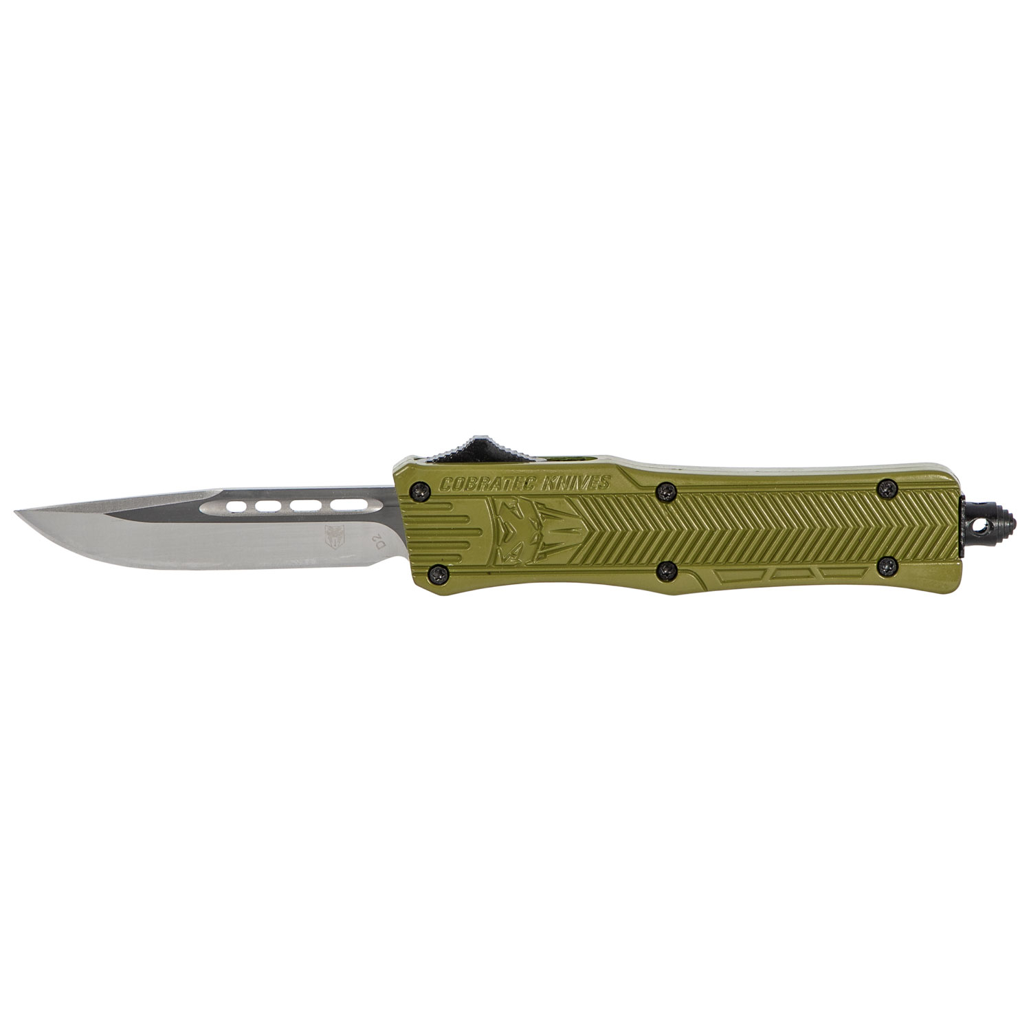Cobratec CTK-1 Small Otf Drop Point Knife Od Green