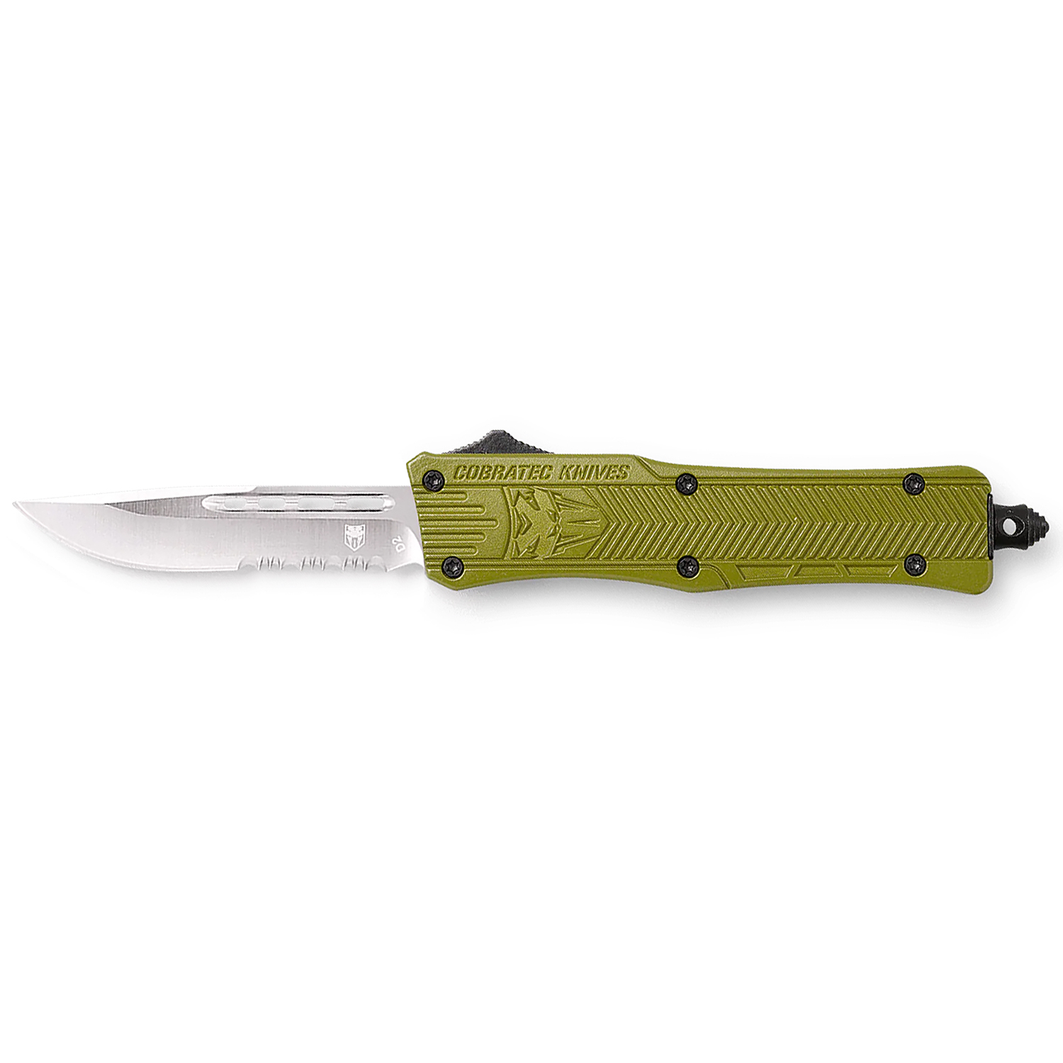 Cobratec CTK-1 Small Otf Drop Point Knife Od Green