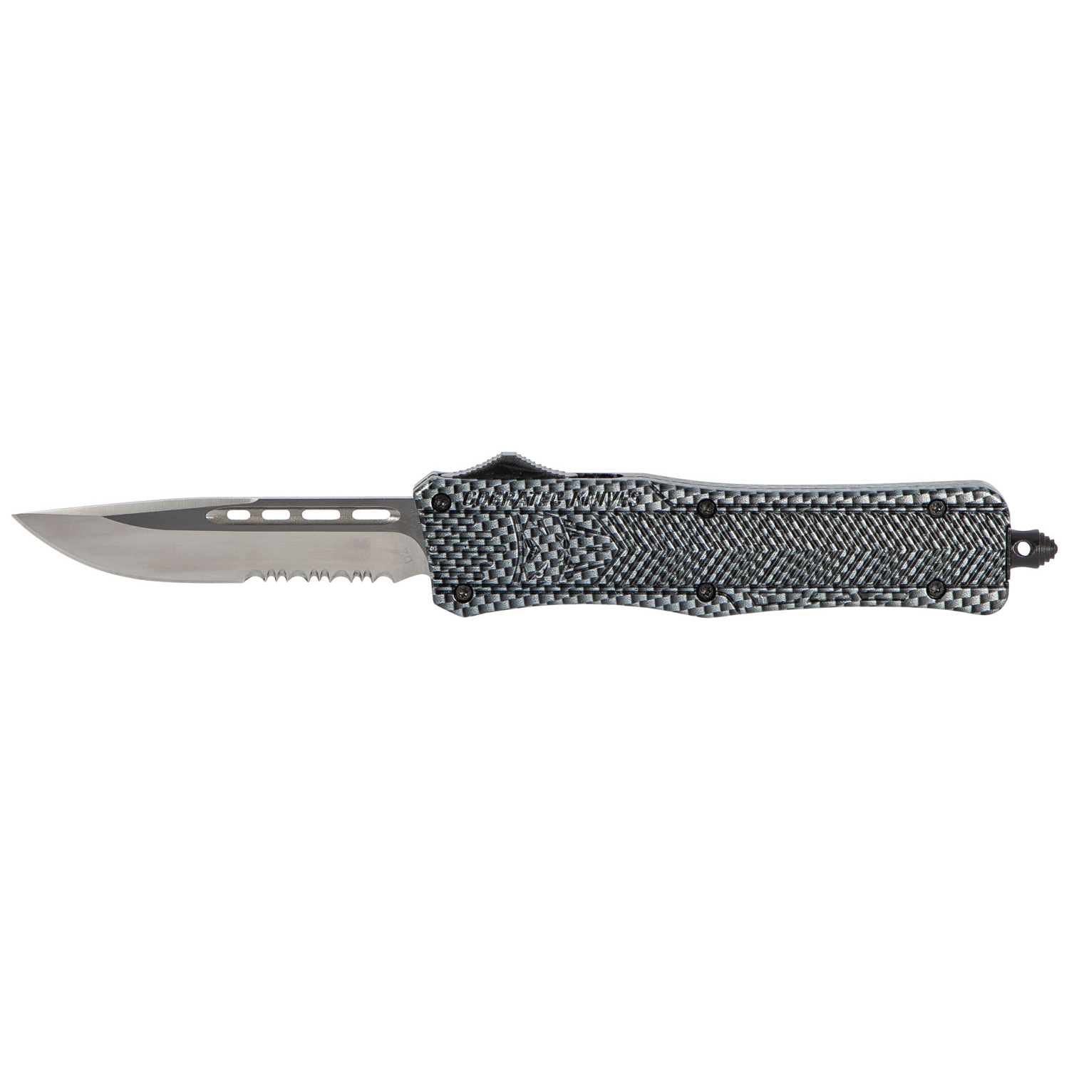 Cobratec CTK-1 Medium 3 Otf Drop Point Part Serrated Knife