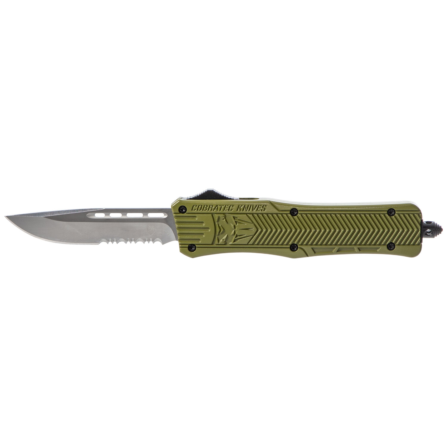 Cobratec MODCTK1MDS CTK-1 3 Otf Drop Point Knife Od Green