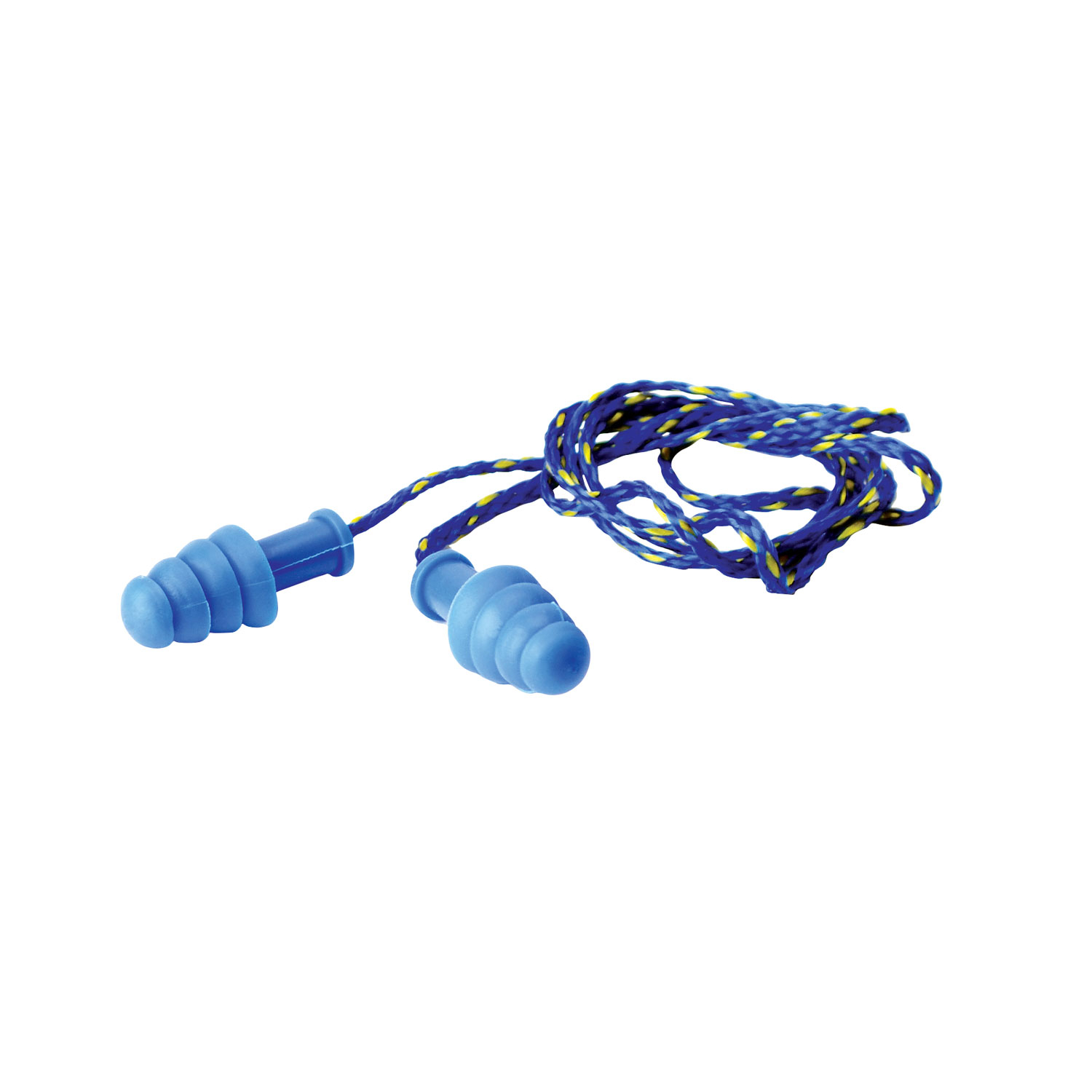 Walkers Corded Rubber Ear Plugs Blue 27DB 1 Pair