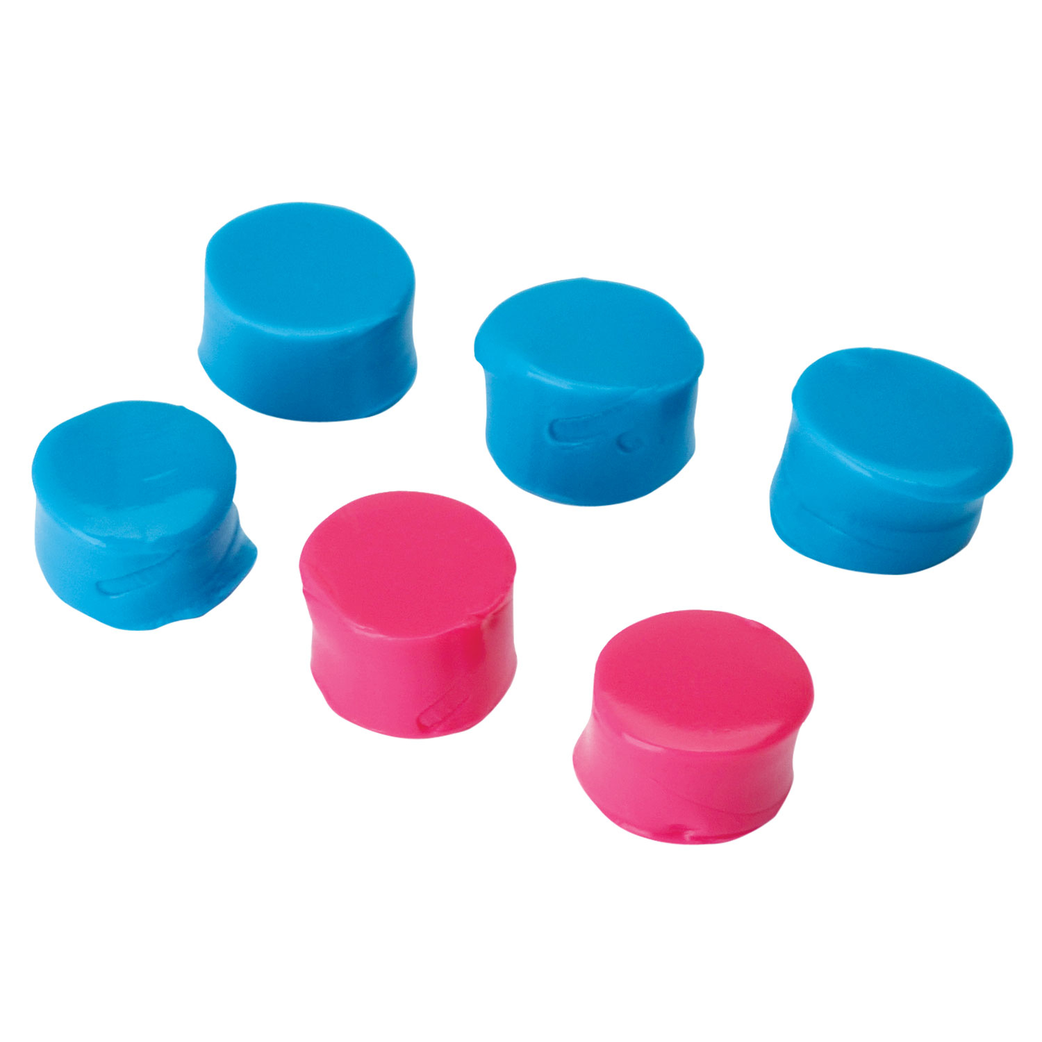 Walkers Silicone Putty Earplugs Pink/teal 3 Pack