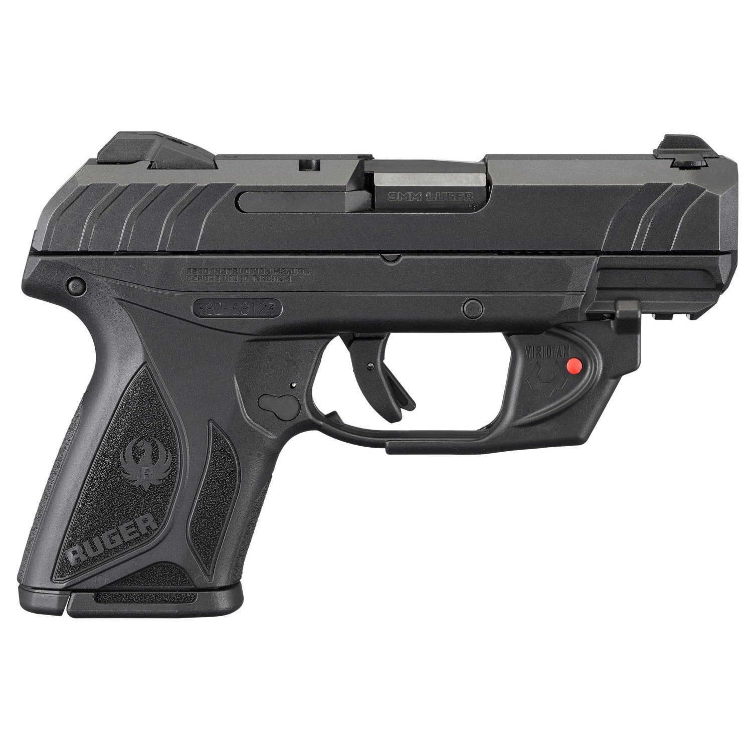 Rug Sec 9 Comp 9MM B 10RD Lsr