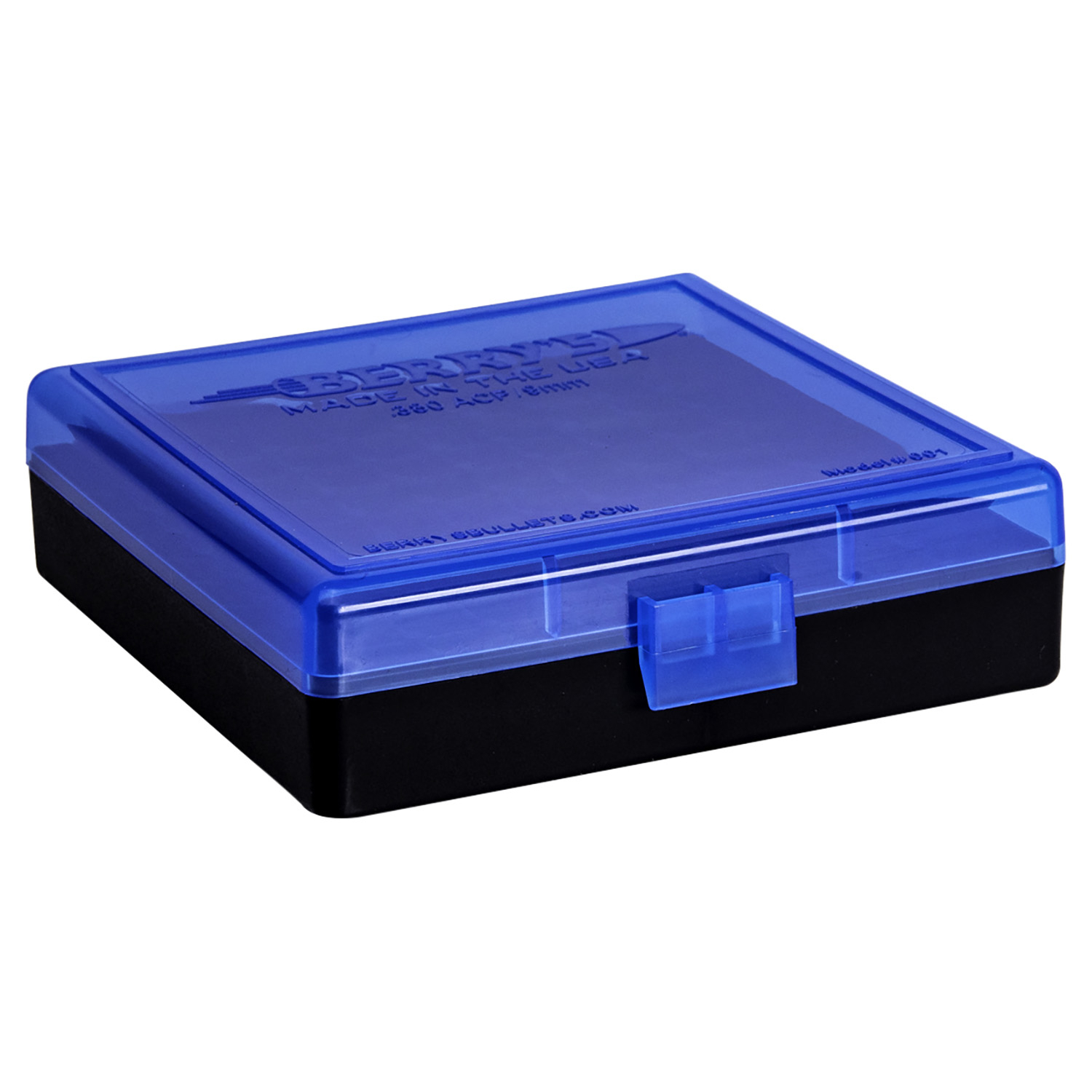 Berrys 001 .380 CAL/9MM 100RD Blue/black Ammo Box