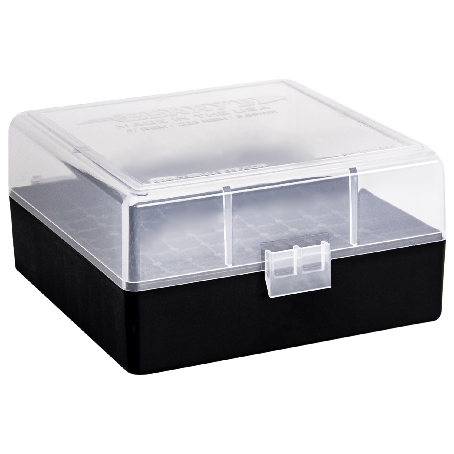 Berrys 005 Clear/black Ammo Box 223/556 100RND