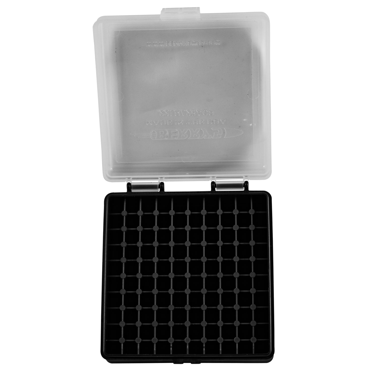 .22 Lr 100RD Clear/black Ammo Box
