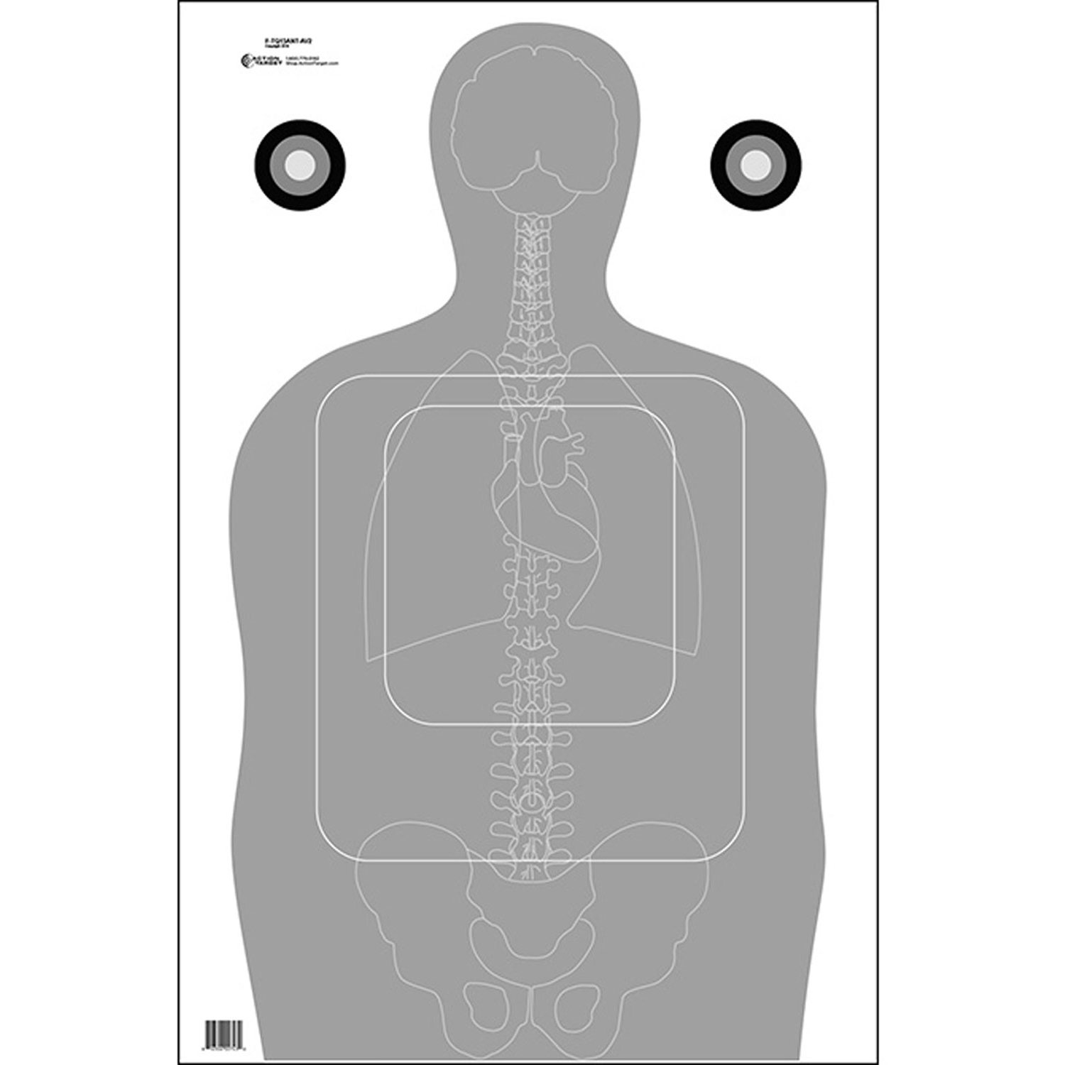 Action FTQ15ANTAV2100 TQ-15 Vitals Target 23 X 35 100BX