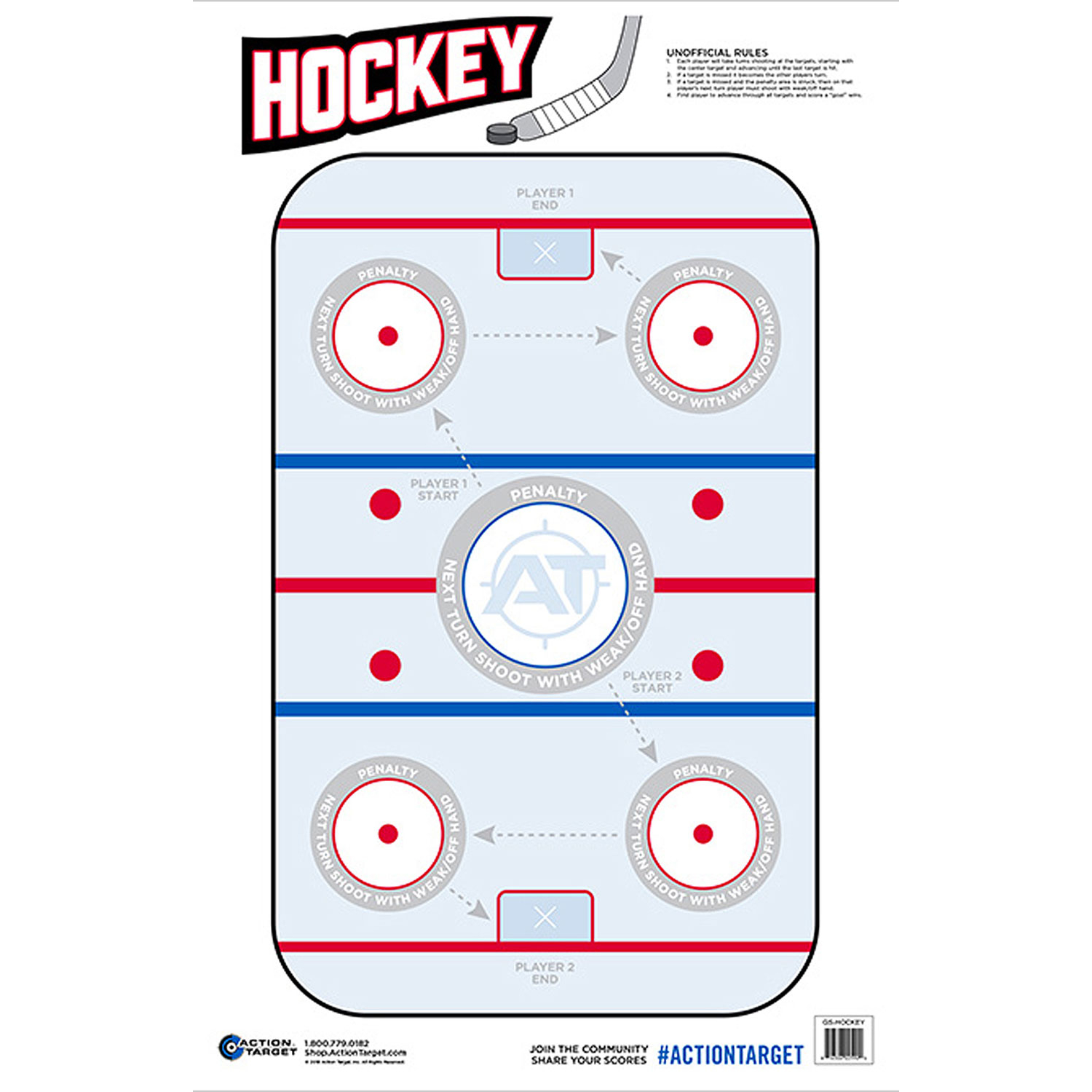 Action GSHOCKEY100 Hockey 100BX