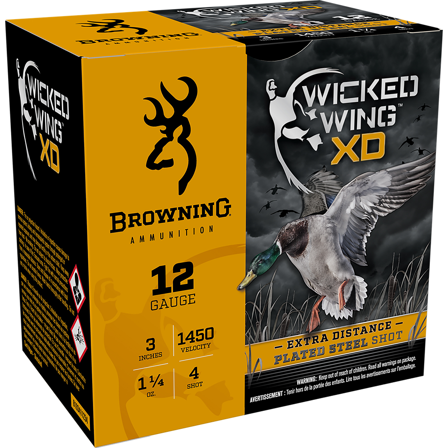 Browning Wicked Wing Xd 12 Gauge 3 1 1/4 Oz 4 Shot