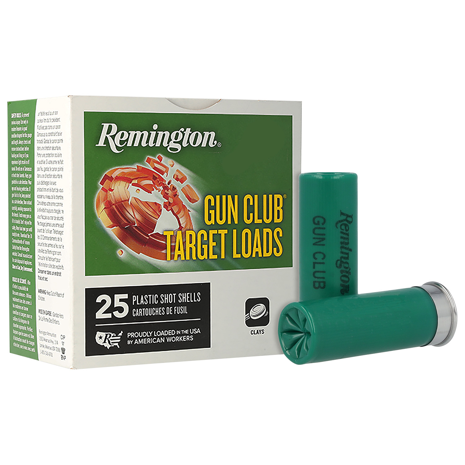 Remington Gun Club 12GA 2-3/4 1-1/8OZ 8 Shot 25RDS/BOX