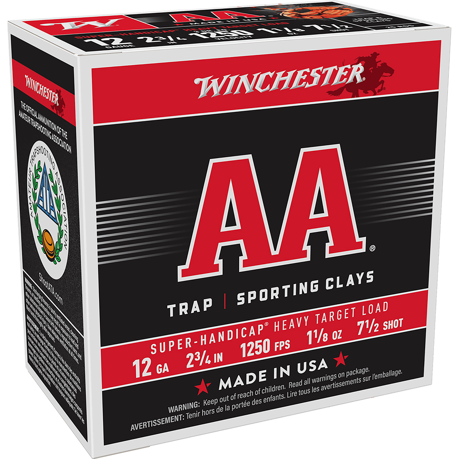 Winchester Aa Super Handicap 12GA 2.75 1 1/8OZ 25RD