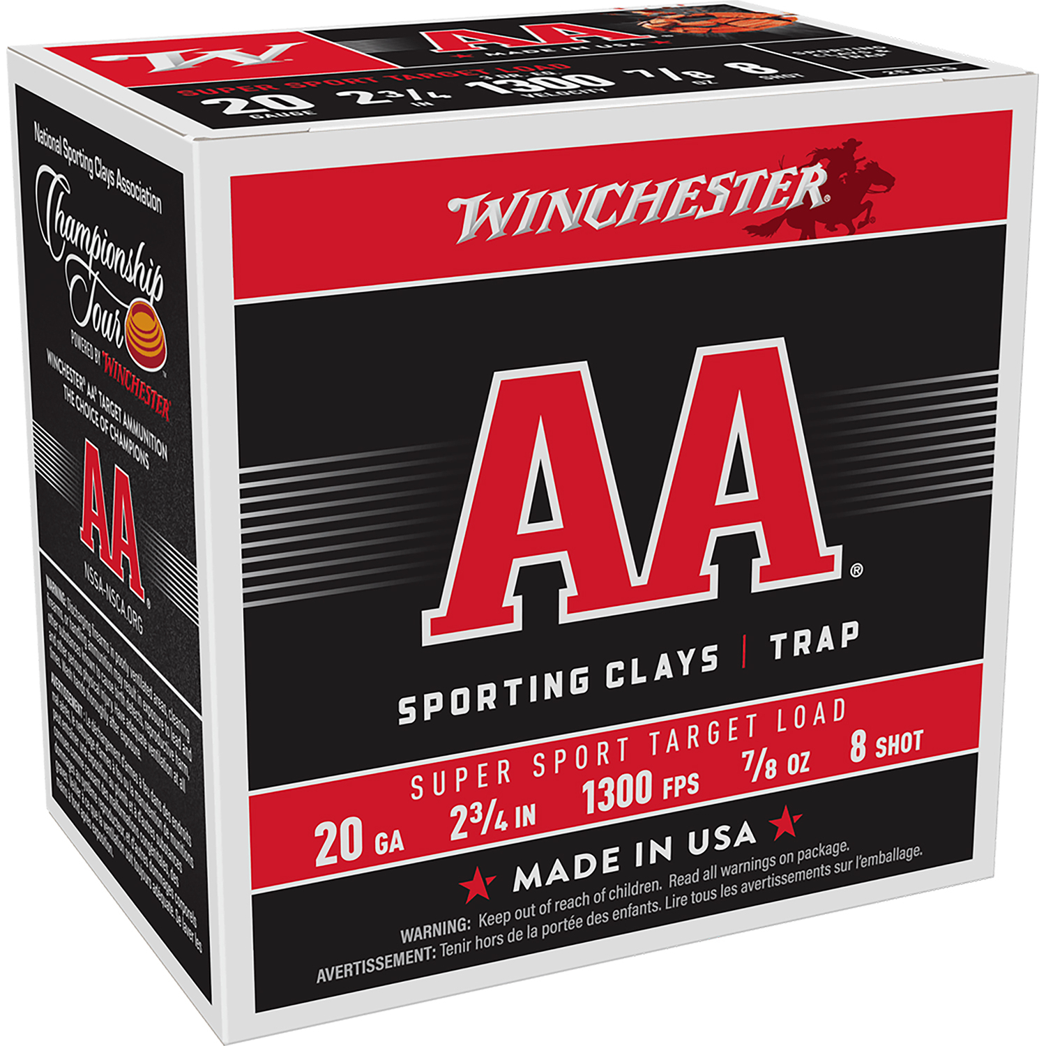 Winchester Aa Super Sport 20GA 2 3/4 7/8OZ 25RD