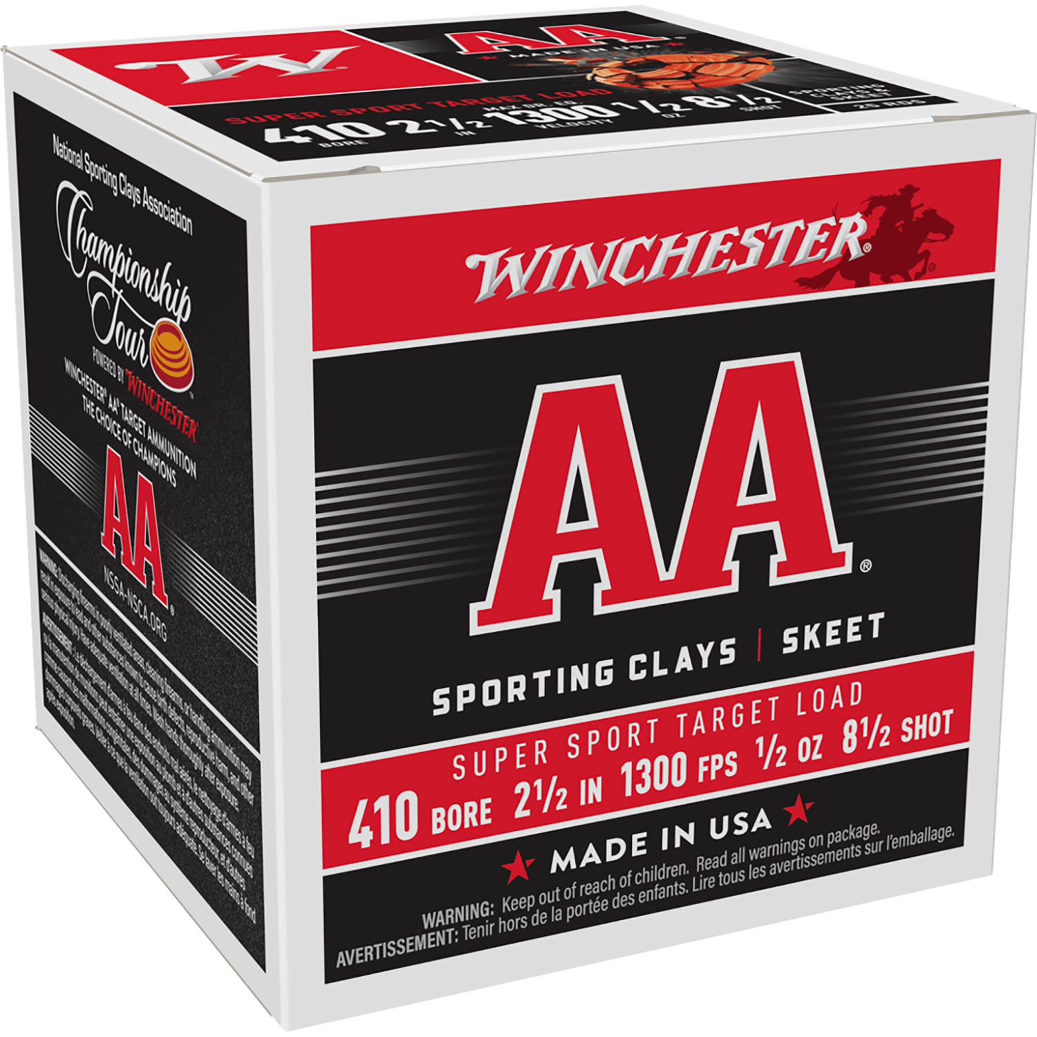 Winchester Aa Super Sport 410 Ga 25 in 1/2 Oz 8.5 Shot