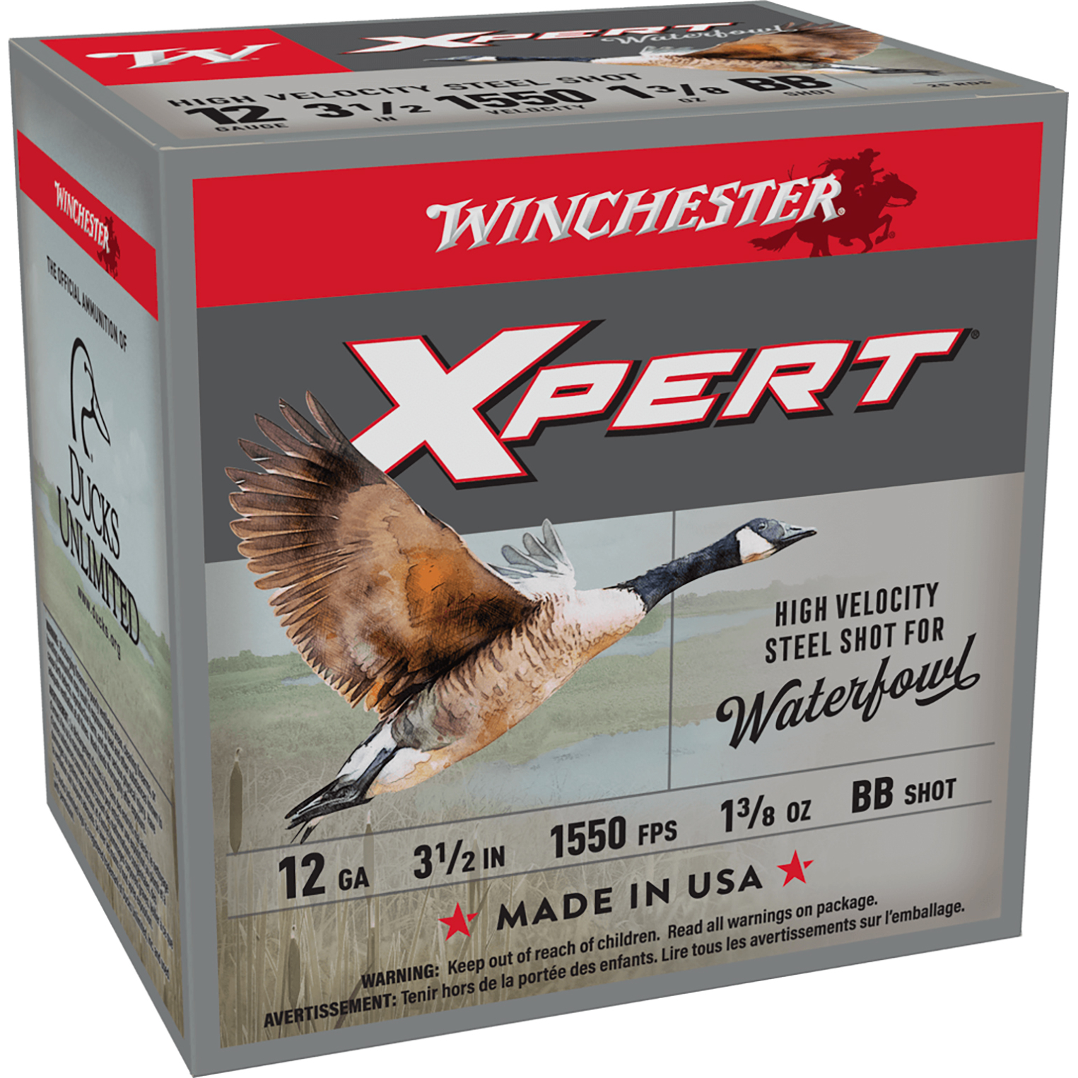 Winchester Xpert Hv 12GA 3-1/2 1-3/8OZ Bb 25RD 10 Box Case