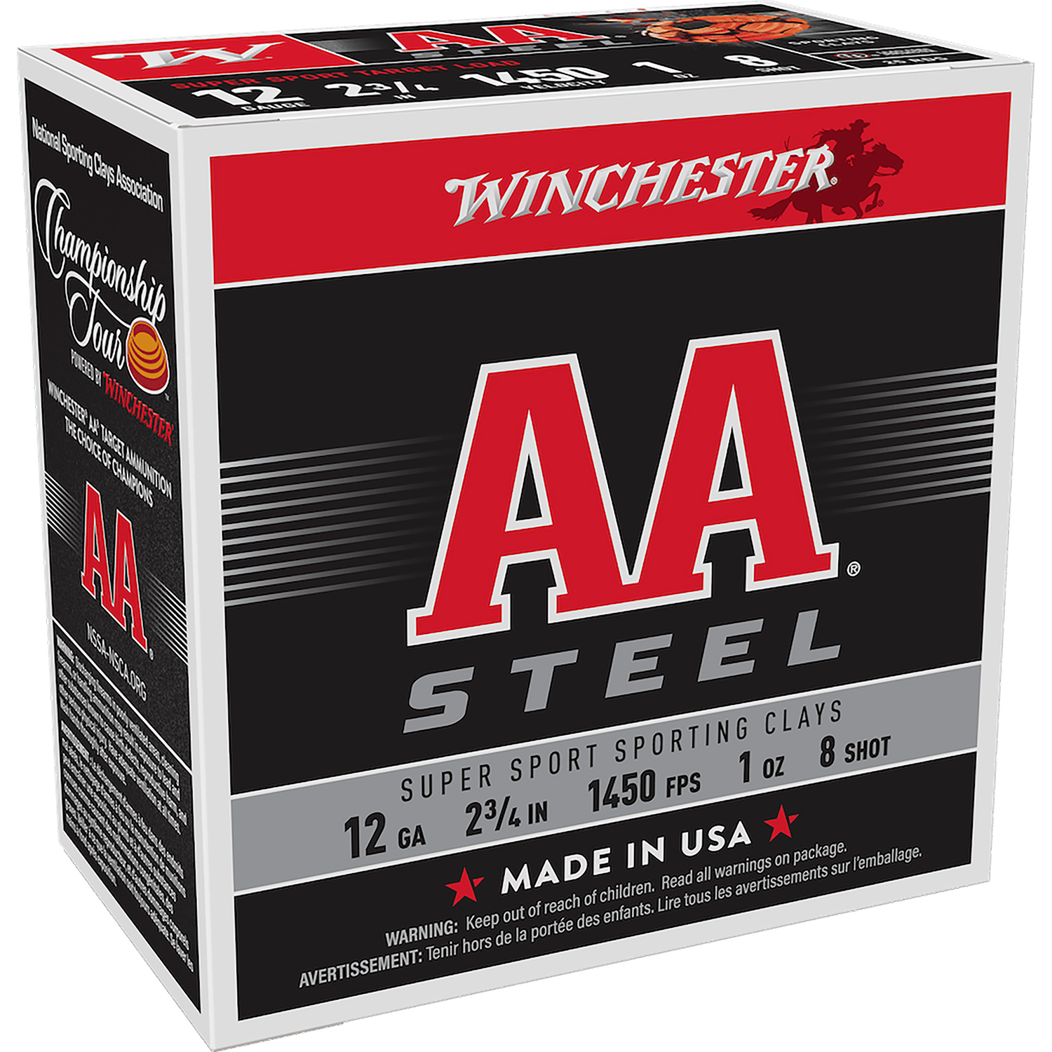 Winchester Aa Steel Target 12GA 2-3/4 1OZ 25RD