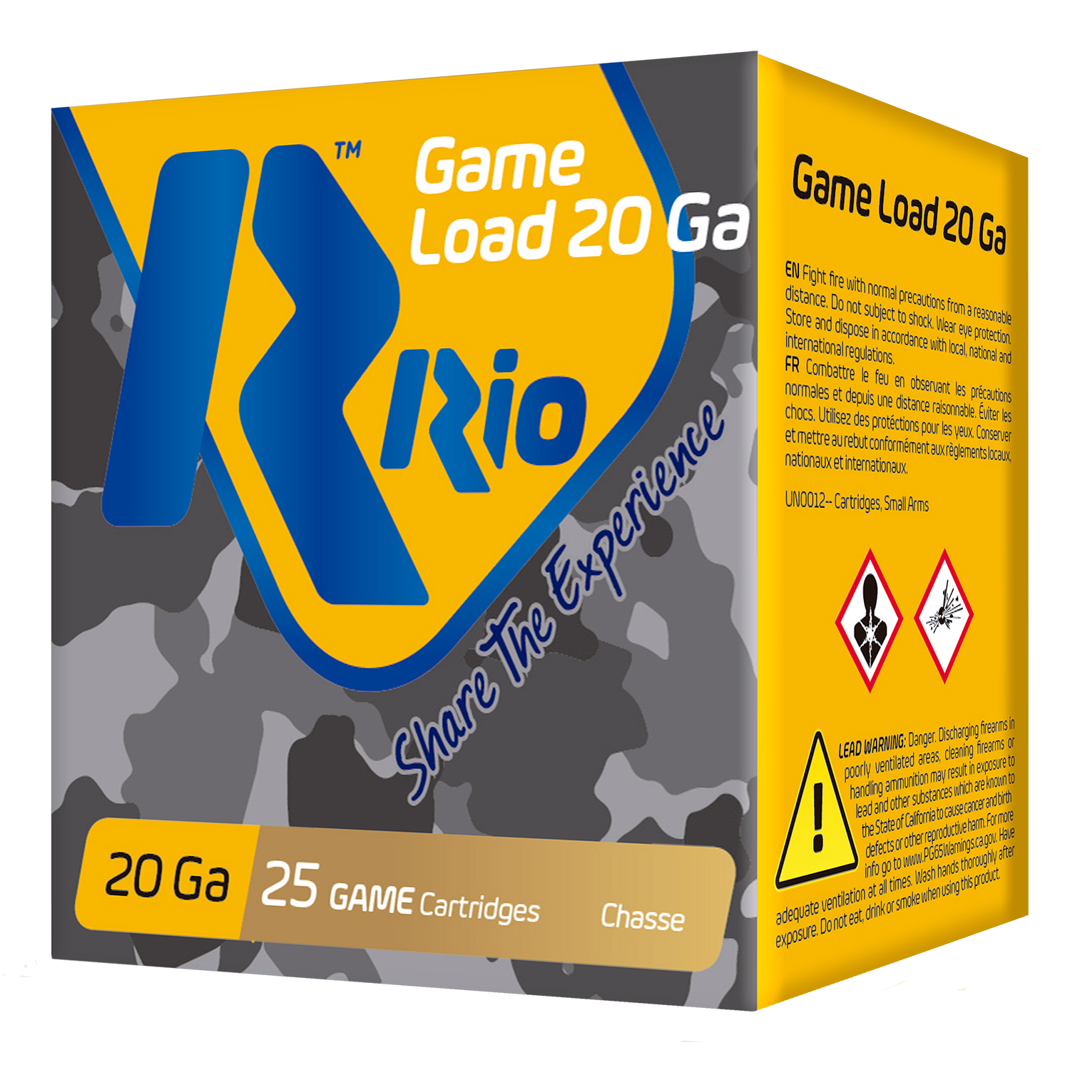 Rio RC208 Game Load 20 Gauge 2.75 1OZ 8 Shot 25/10