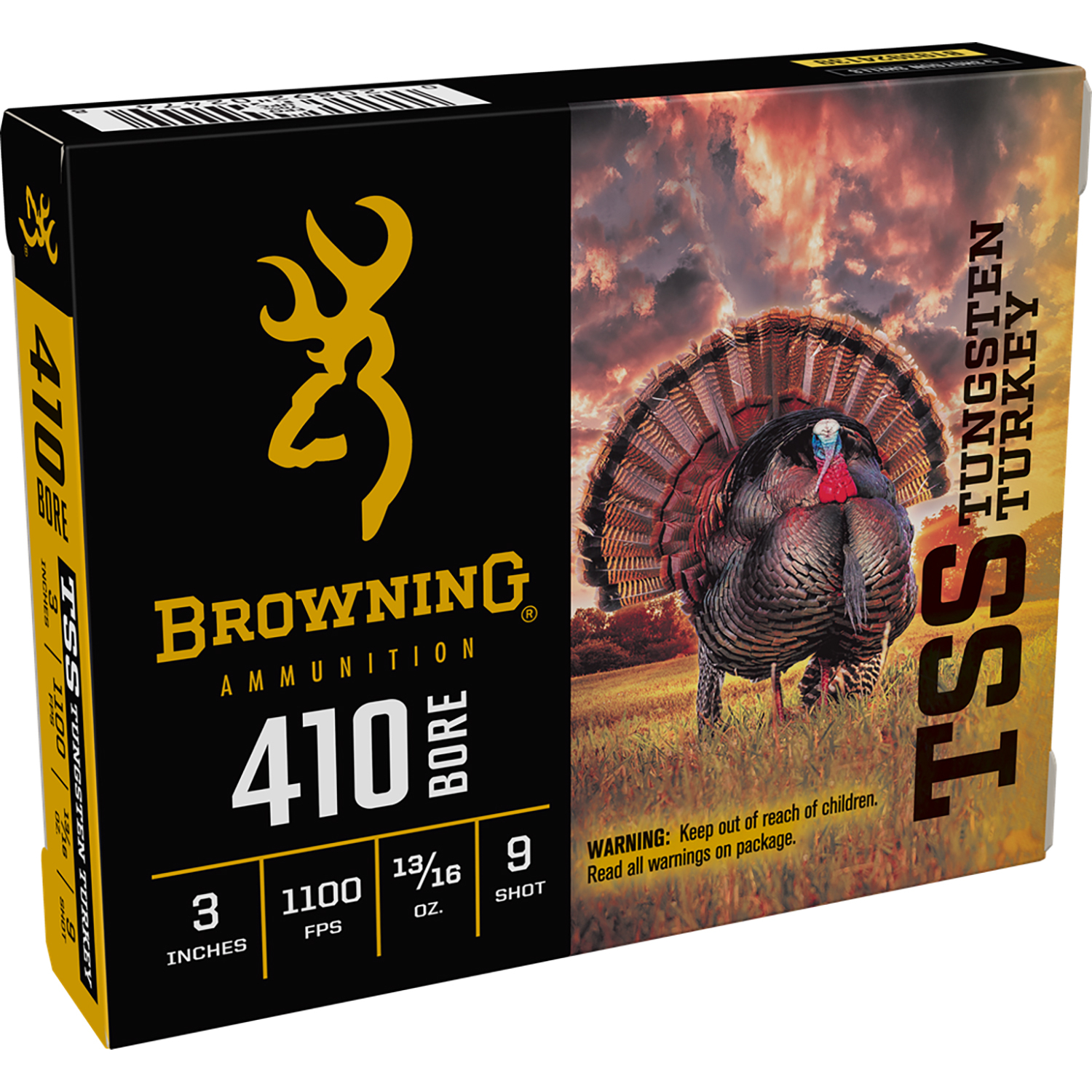 Browning Tss Tungsten Turkey 410 Gauge 3 13/16 Oz 9 Shot 5/20