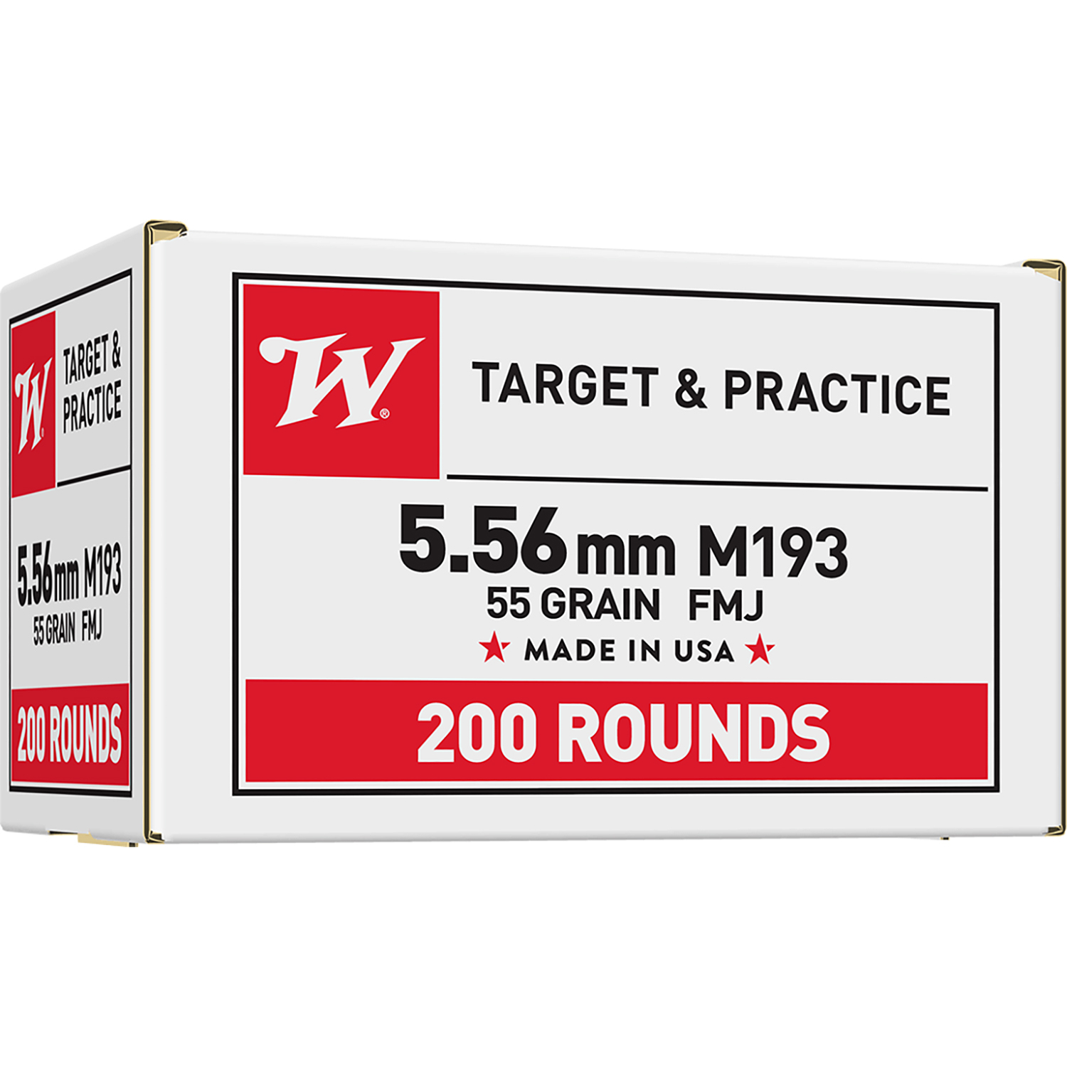 Winchester 5.56MM M193 200RD 55GR Fmj