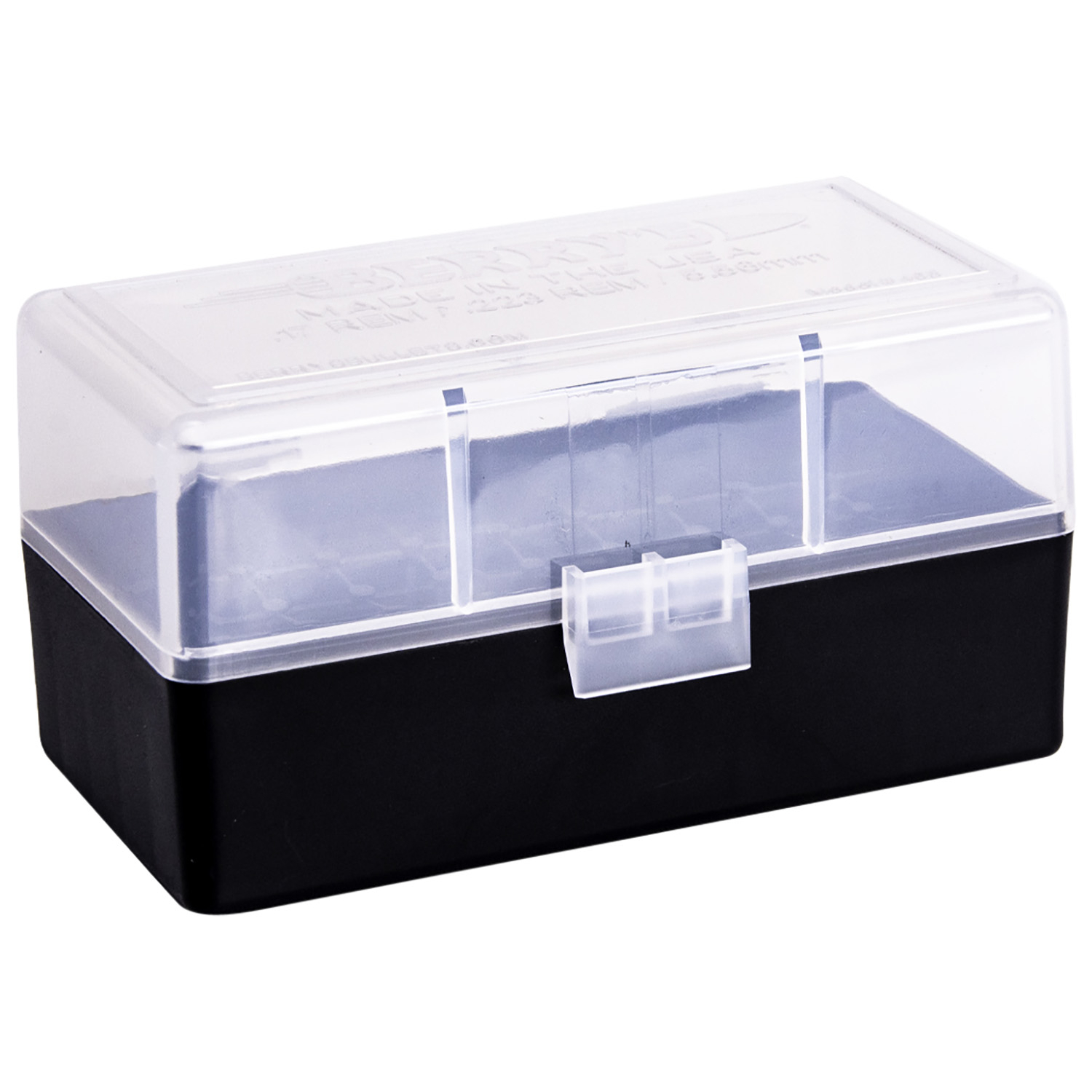 Berrys 405 .223 REM/5.56MM 50RD Clear/black Ammo Box