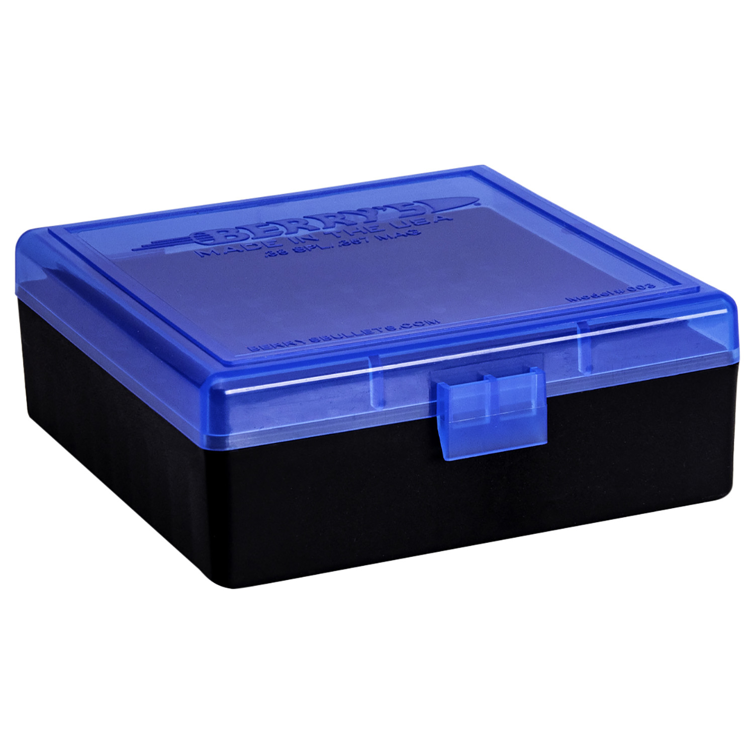 Berrys 003 .38/.357 Cal. 100RD Blue/black Ammo Box