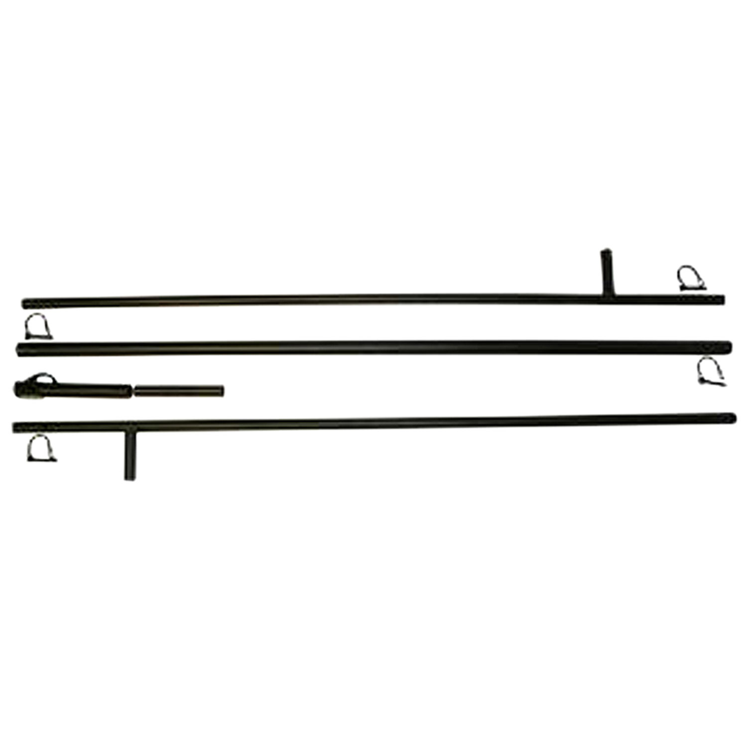 Mojo HW2204 Extension Pole 12 Black Metal