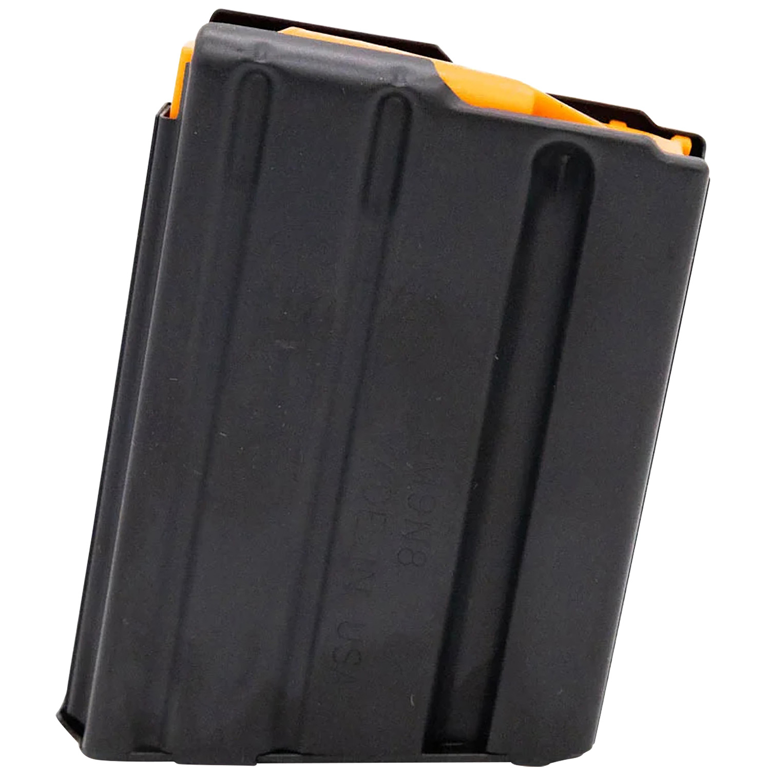 Duramag 10RD 5.56 Nato Magazine Black W/ Orange Follower