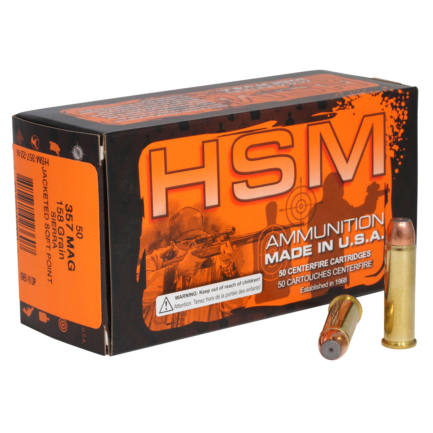 Hsm Pro Pistol 41 Rem Mag 210GR Jhc 20RD