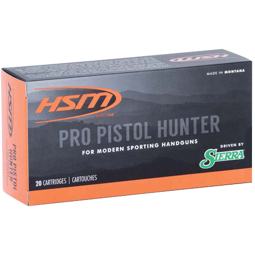 Hsm Pro Pistol 500 S&w Mag 400GR Jsp 20RD 25BX/CS