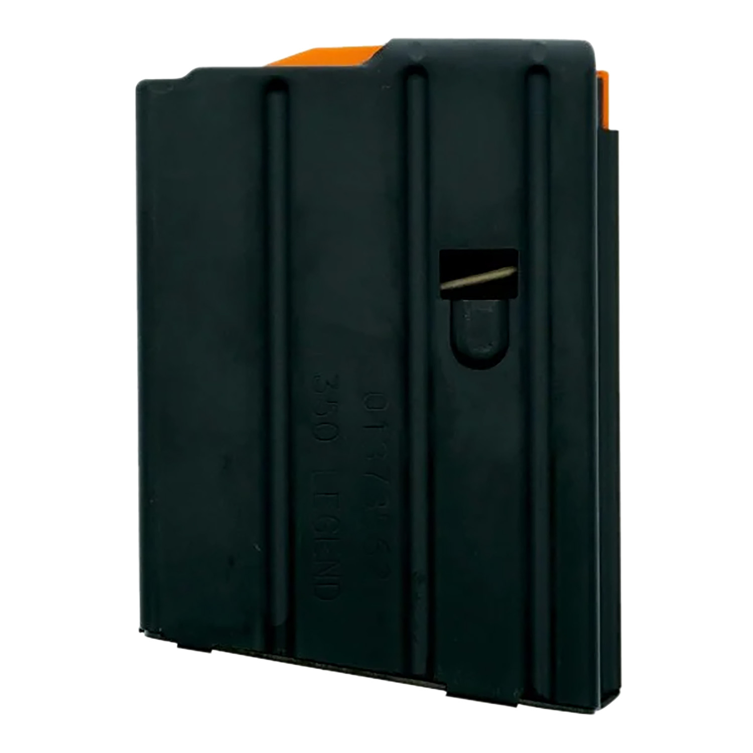 Duramag 350 Legend 5RD Black Stainless Steel Magazine