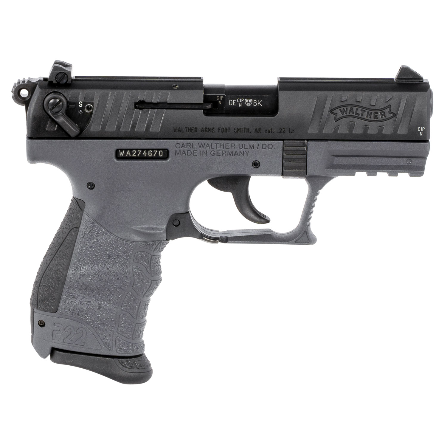 Wai P22 22LR Pst 34B Tung Ca