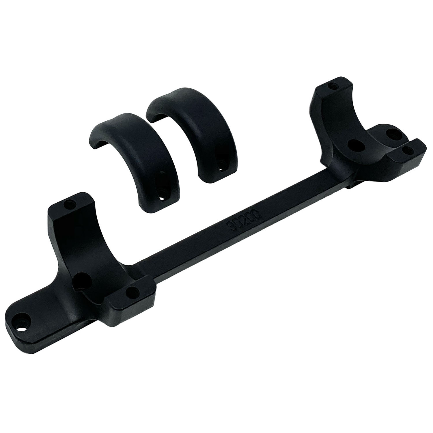 Dnz Game Reaper Savage Scope Mount Ring Combo Matte Black 30MM