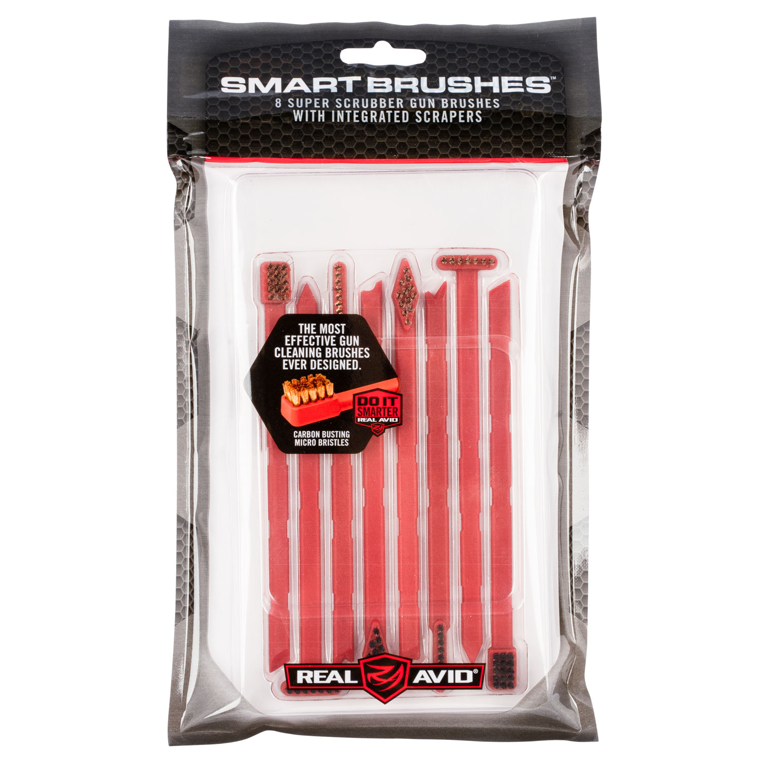 Real Avid Smart Brushes 8 Per Pack