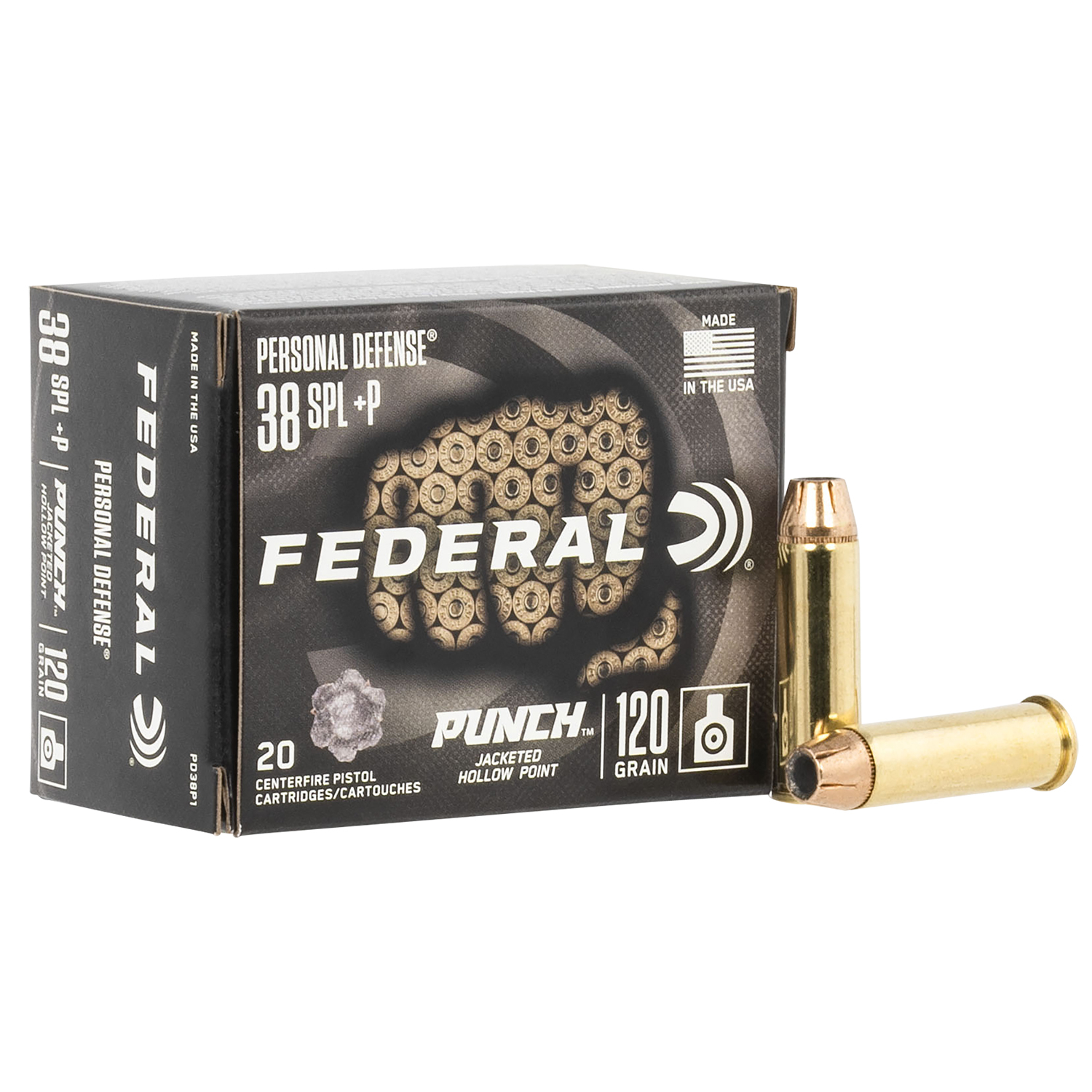 Federal Premium Punch 38 Special 120GR Jhp 20RD
