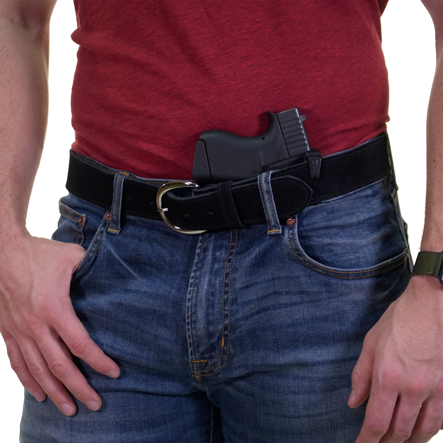 Galco TUC652B Tuck-n-go 2.0 Iwb Holster Black Right Hand - Image 4