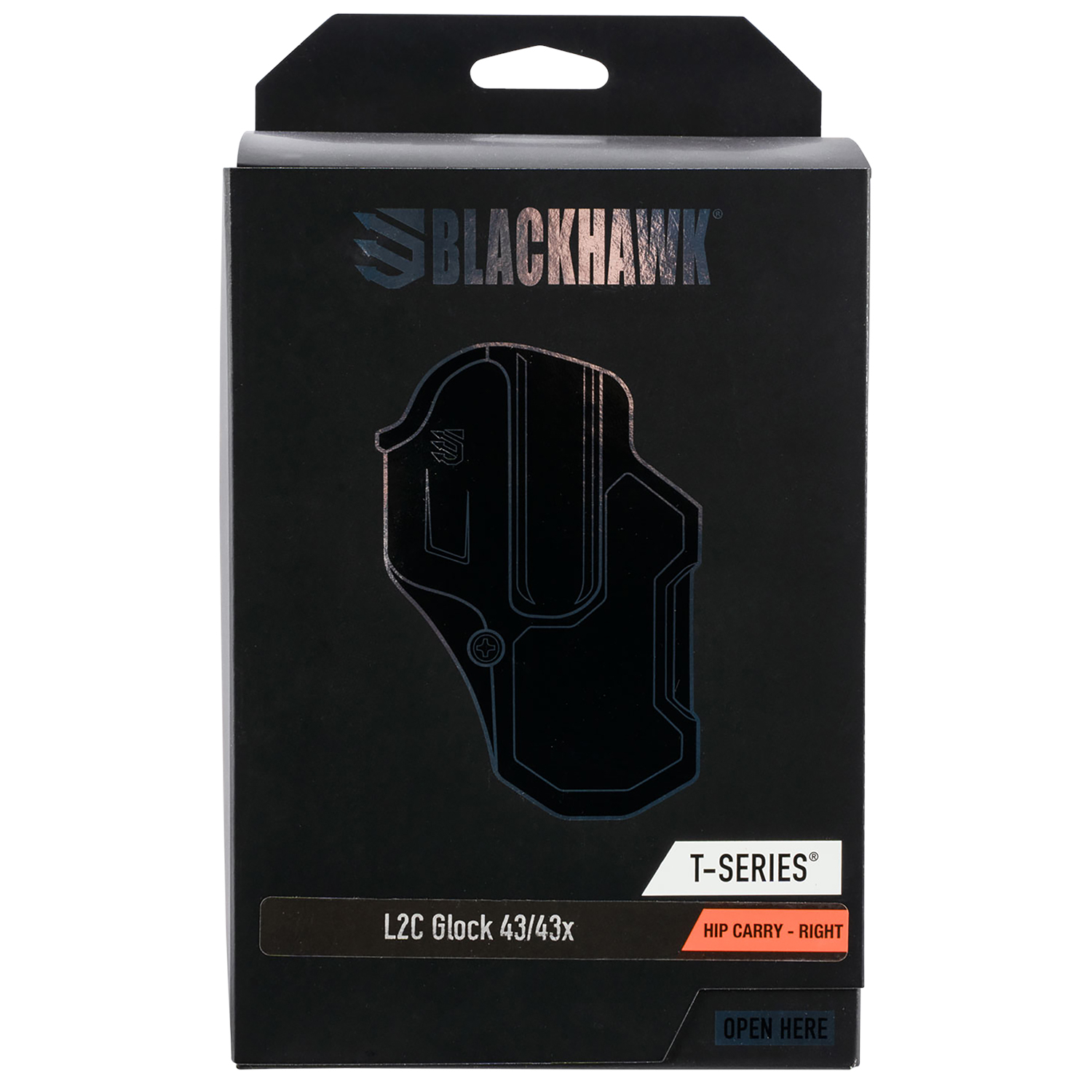 Blackhawk T-series L2C Holster for Glock 48/43X Right Hand Black - Image 3