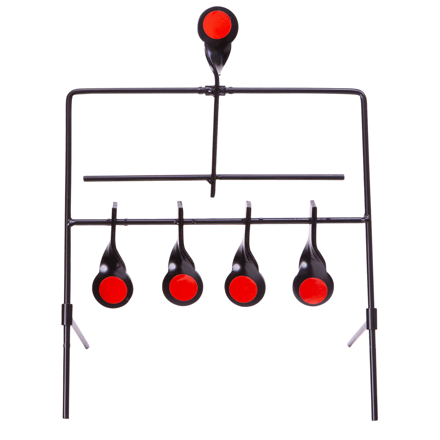 Allen 15285 Ez-aim Spinner System Target Black/red