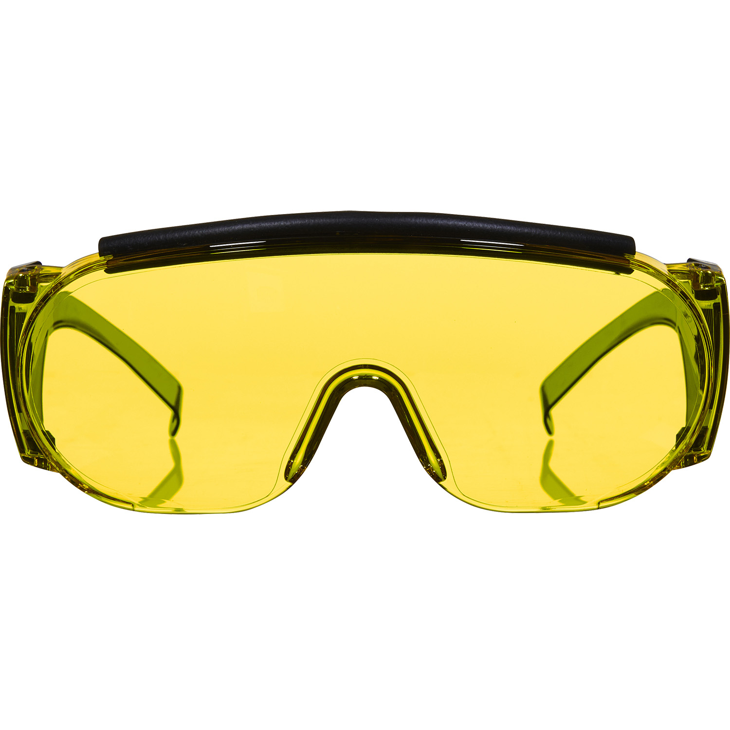 Allen 2170 Fit-over Shooting Glasses Yellow Lens Gray Frame