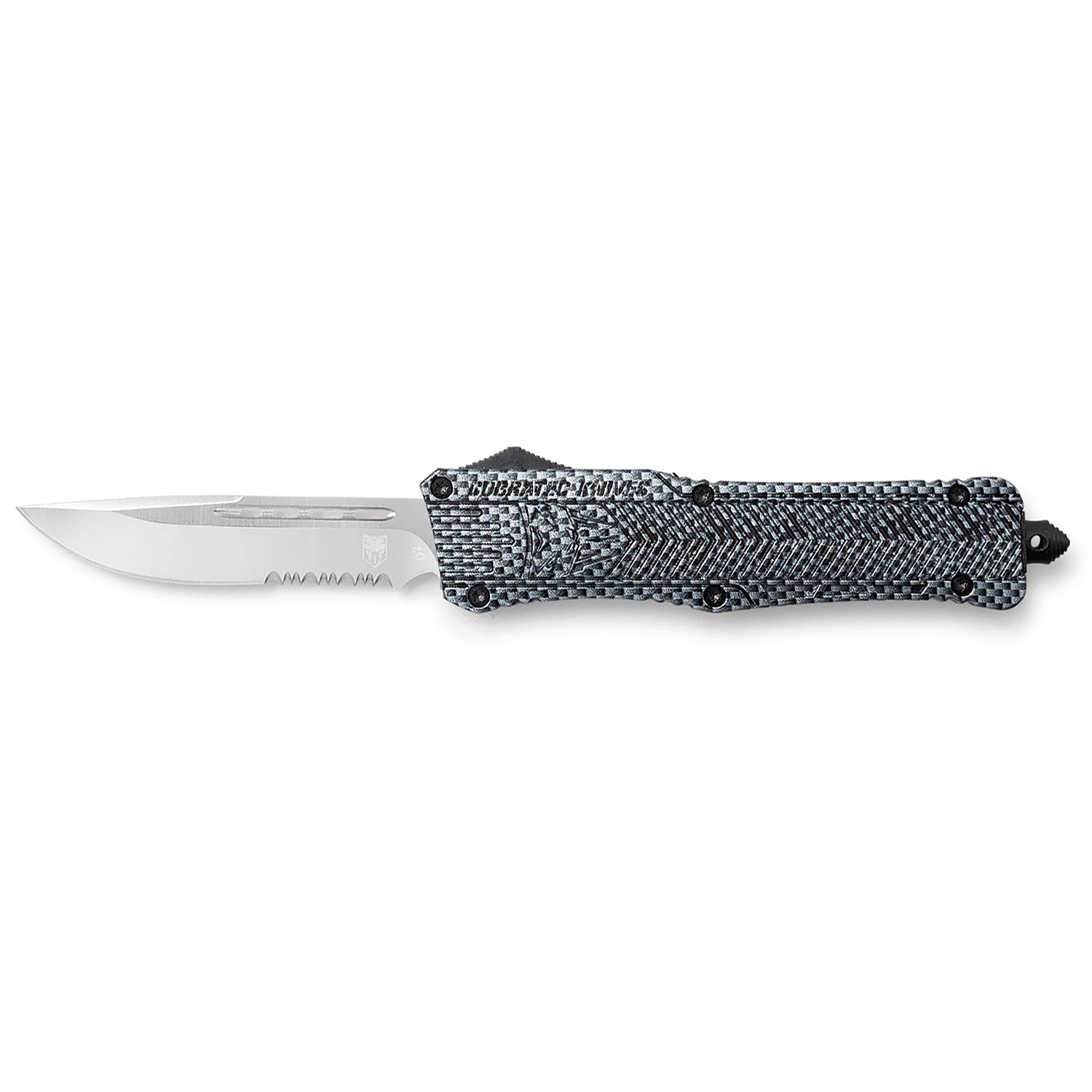 Cobra LCFCTK1LDS CTK-1 Large Carbon Fiber Drop Point Knife