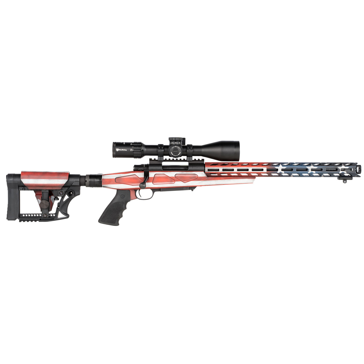 Howa M1500 GEN2 308 Win 10+1 American Flag Chassis Rifle