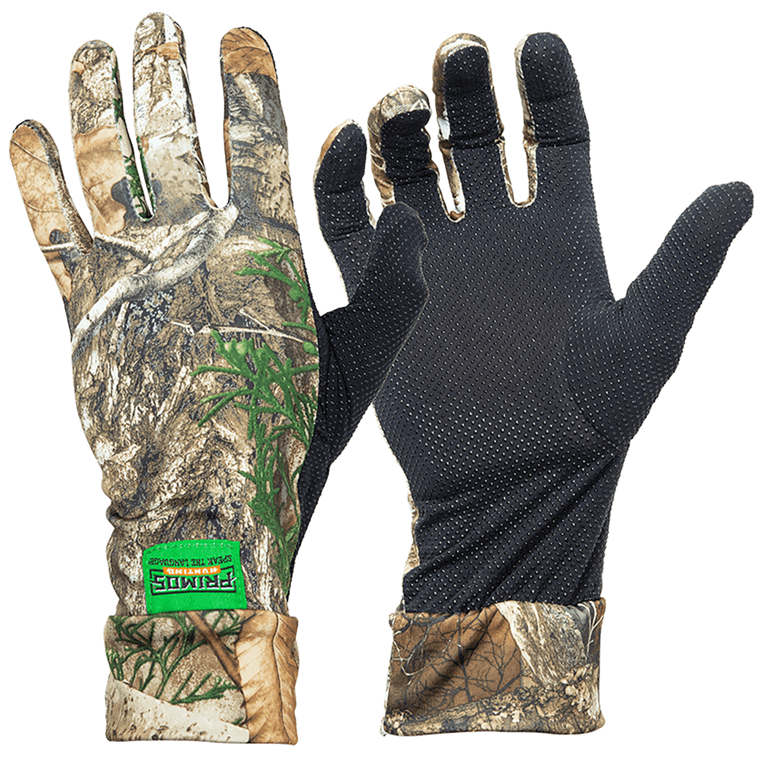 Primos PS6677 Stretch Fit Glove Realtree Edge Osfa