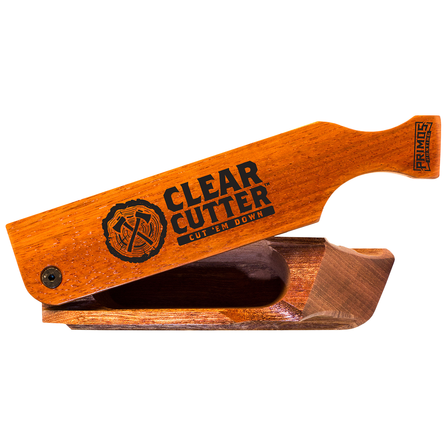 Primos PS244 Clearcut Wood Grain Box Call Turkey Call