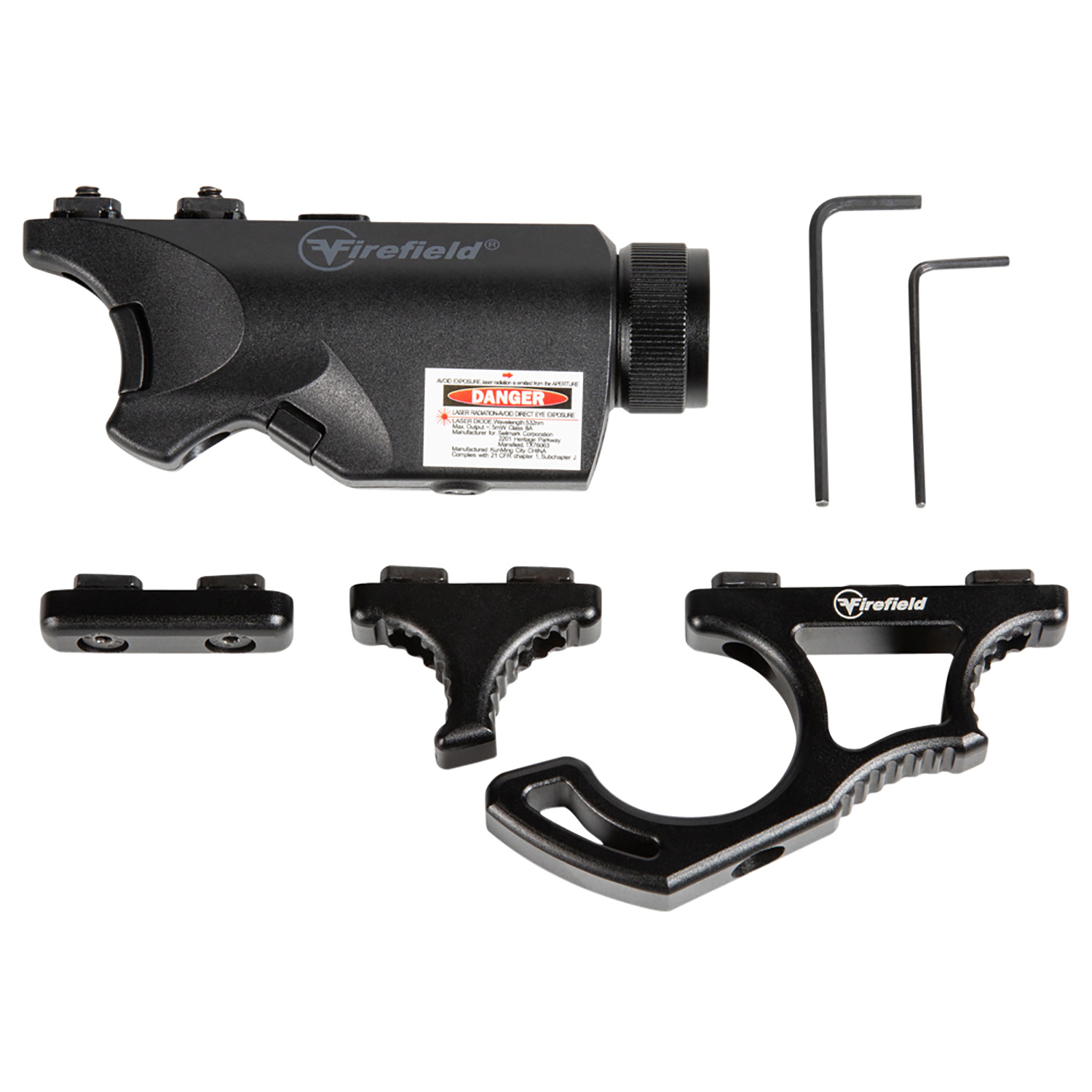 Firefield Rival Xl Foregrip Flashlight Red Laser Combo Kit