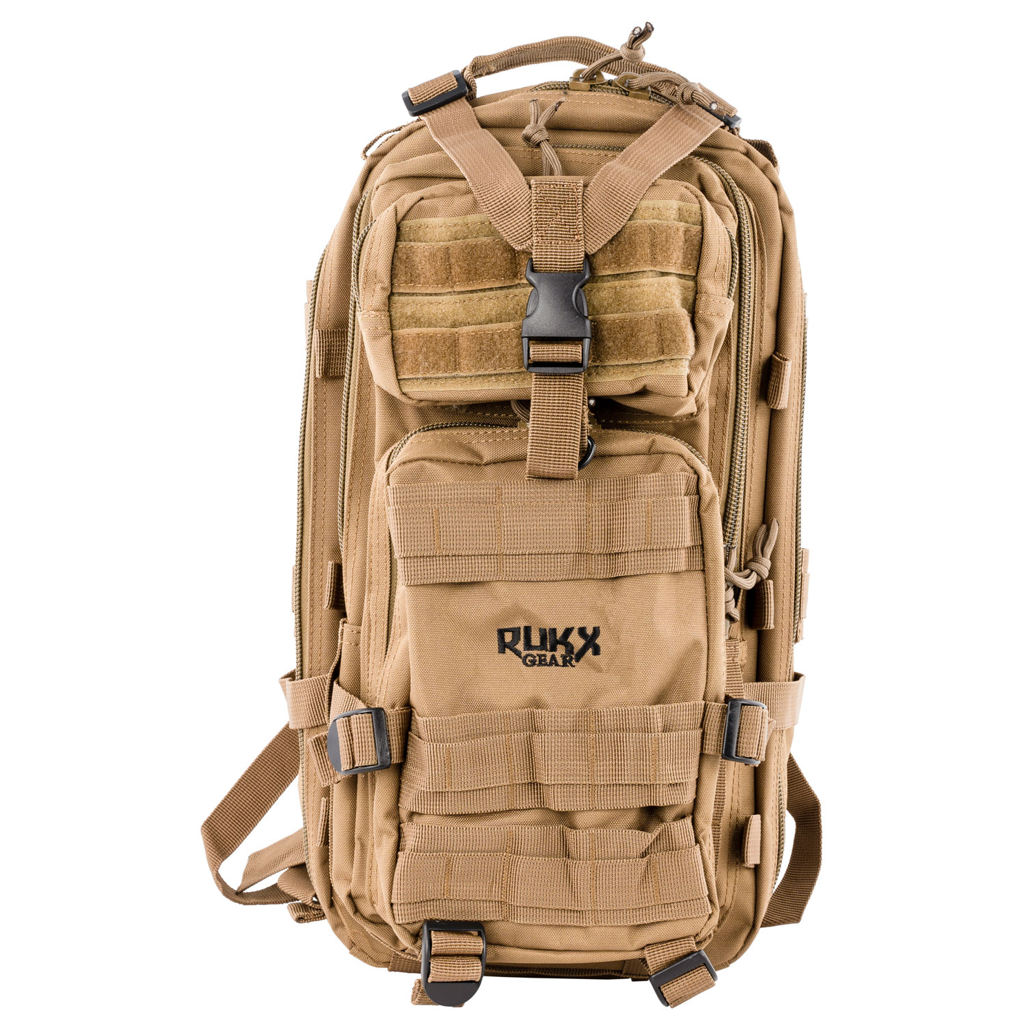Rukx Gear Tactical 1 Day Backpack Tan