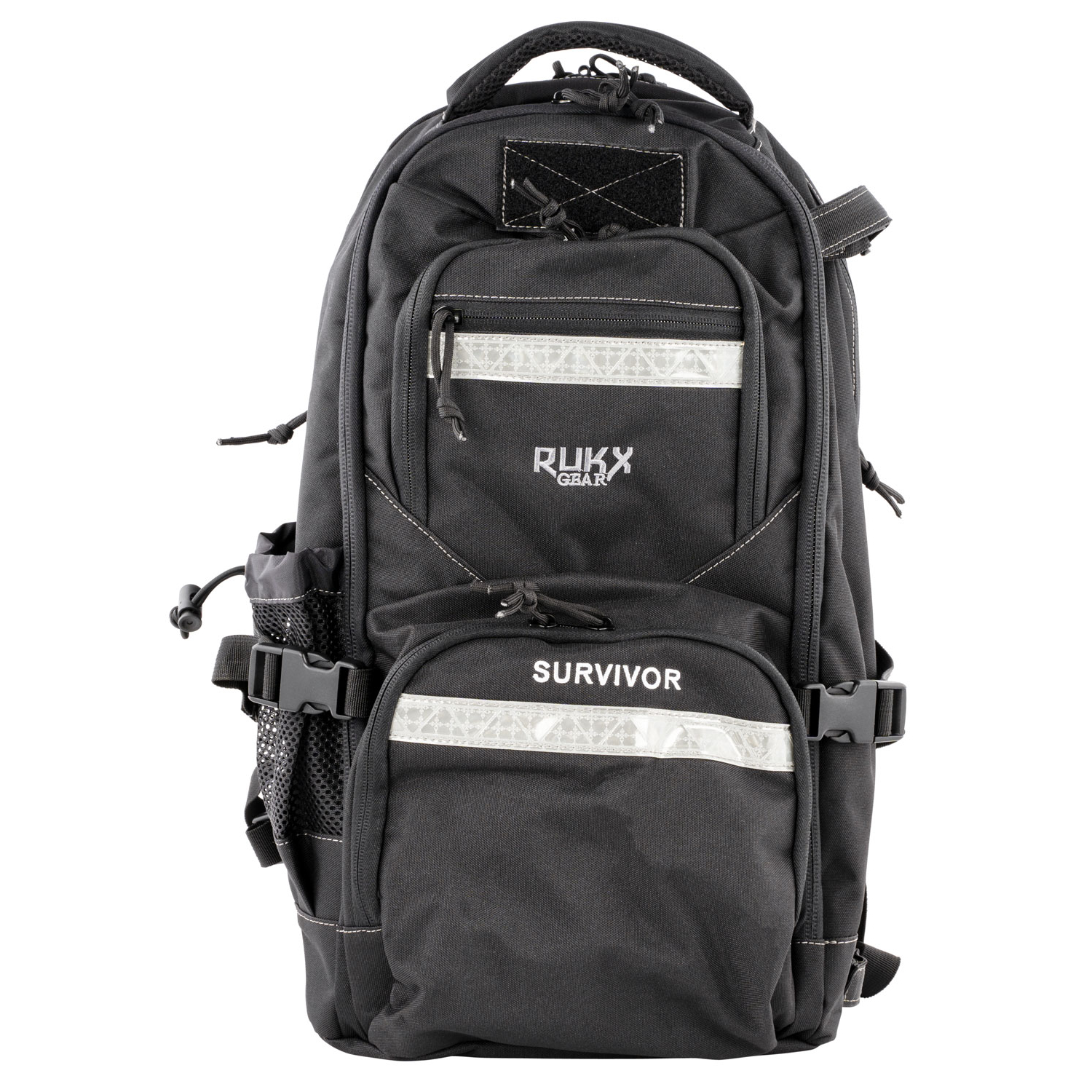 Rukx Gear Survivor Backpack Black 600D Polyester