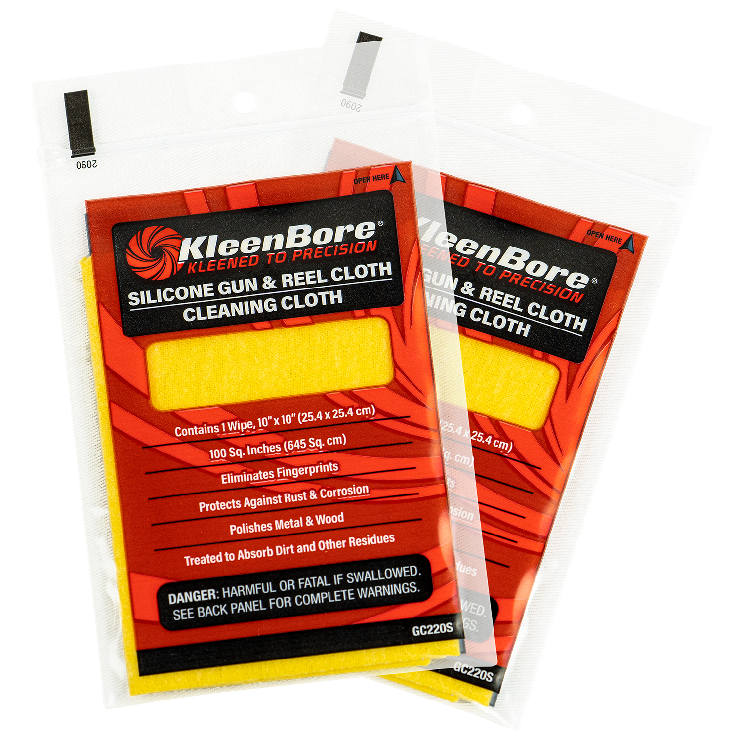 Kleenbore GC220P Silicone Gun & Reel Cloth 10 Pack