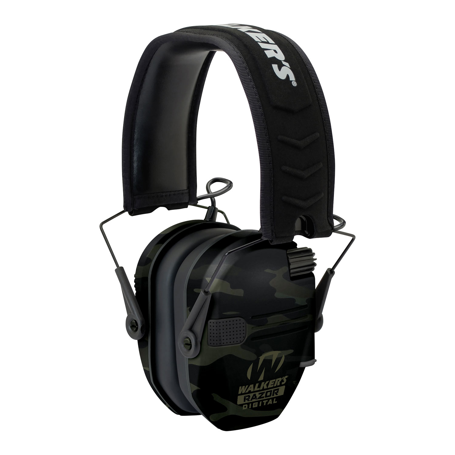 Walkers Razor Pro Digital Electronic Muff Multi-cam/black