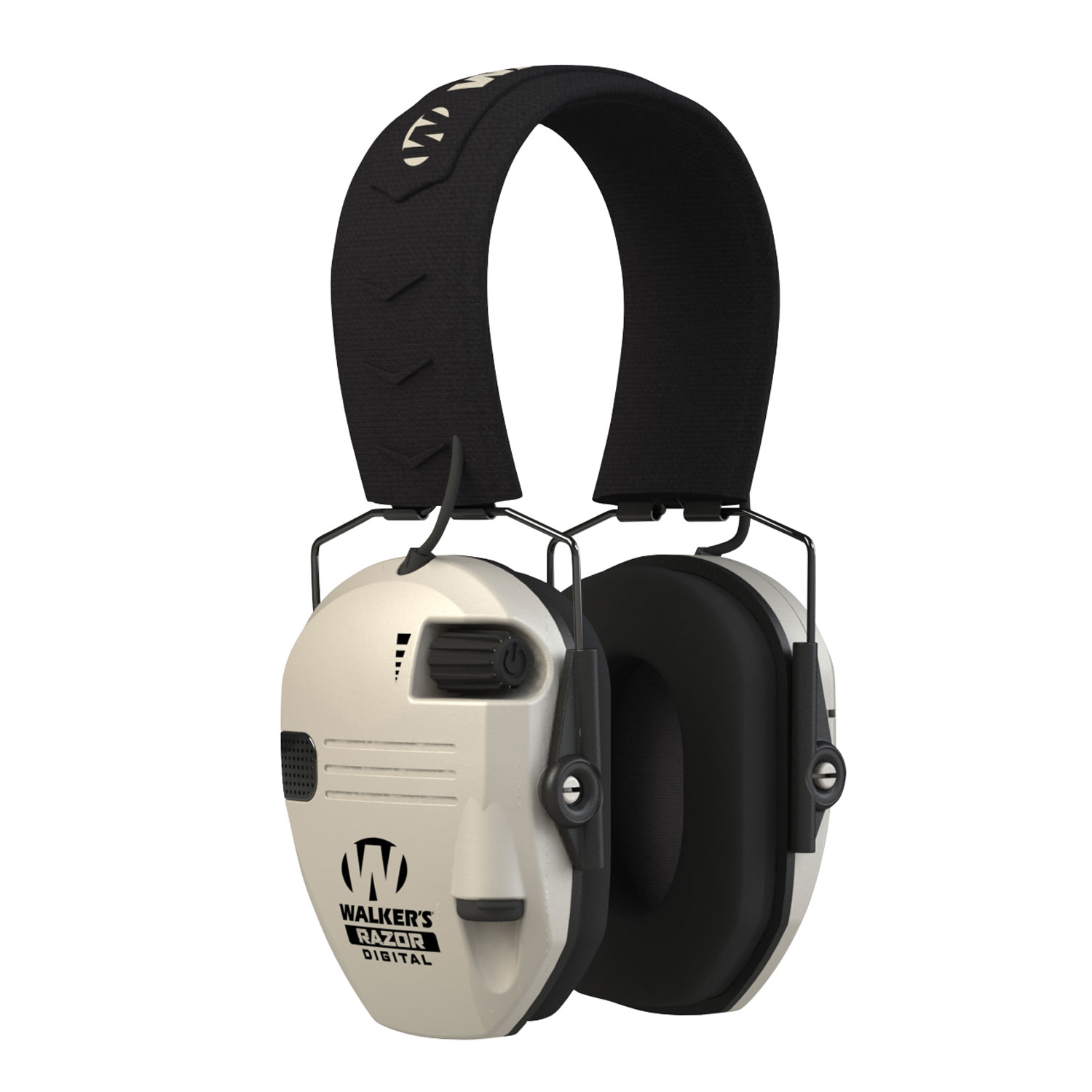 Walkers Razor Pro Digital Electronic Muff 23 Db Bone/black
