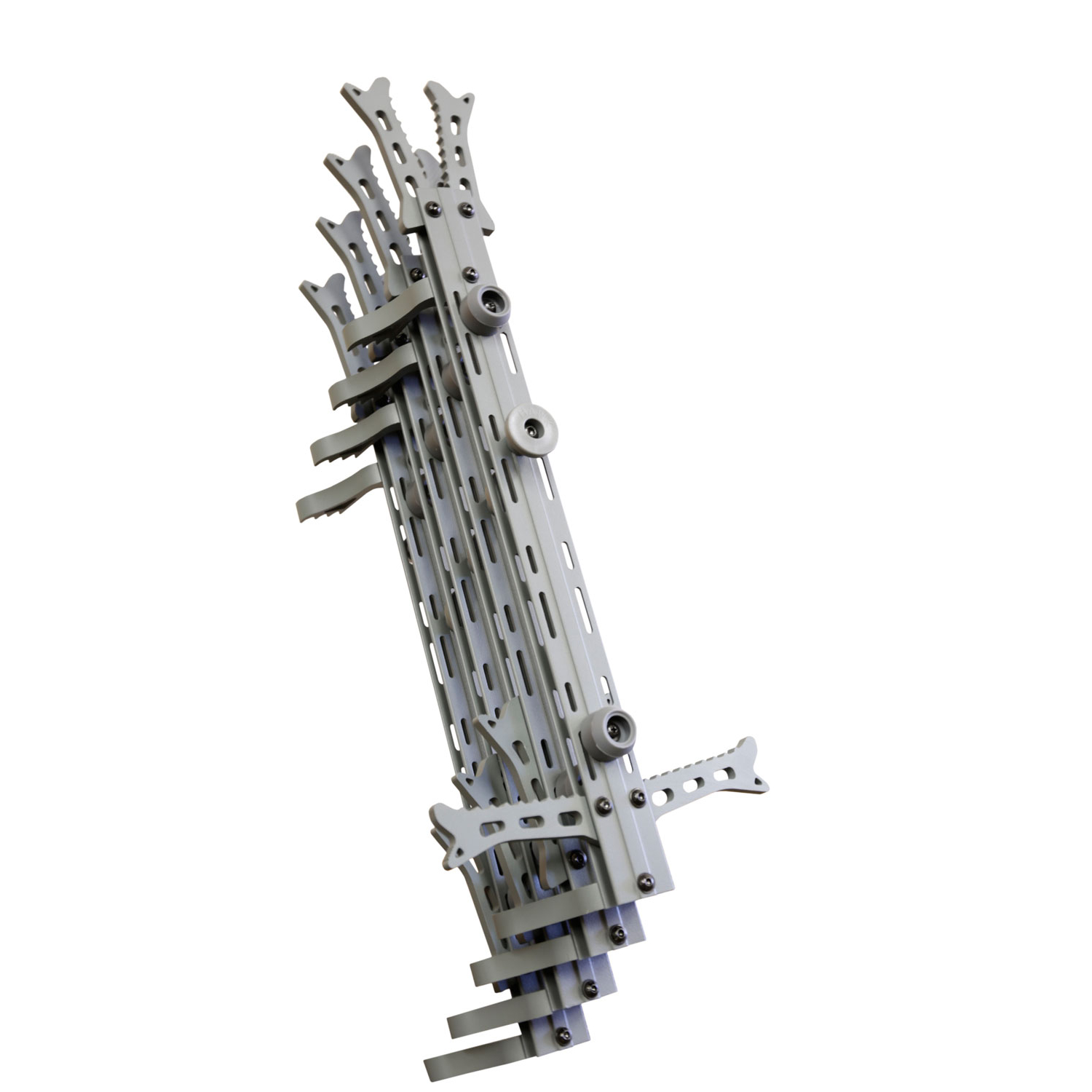 Hawk Helium Climbing Stick 20 Gray Aluminum 4PK